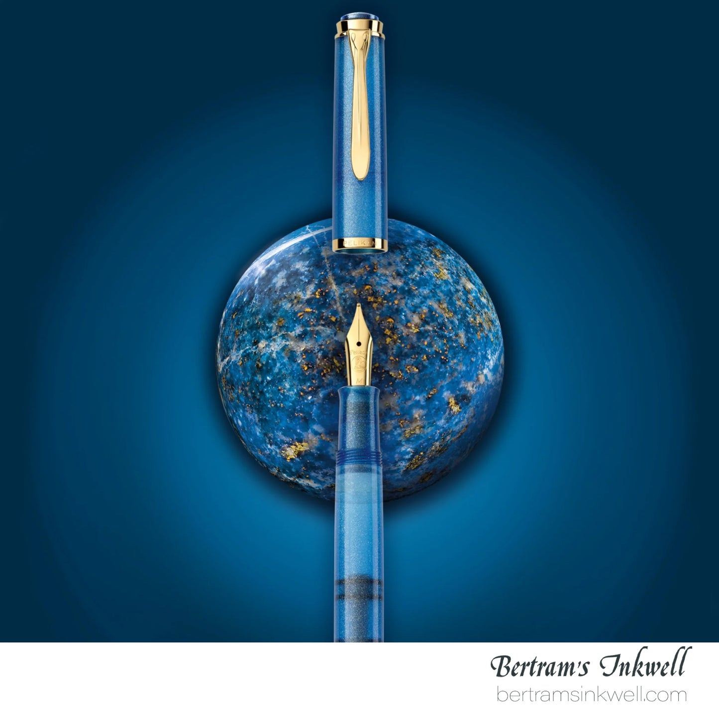 Pelikan Classic M200 Golden Lapis Special Edition Fountain Pen