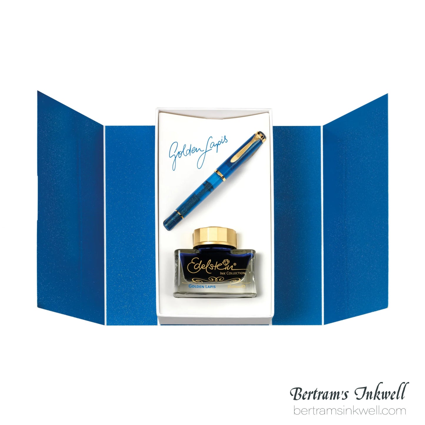 Pelikan Classic M200 Golden Lapis Special Edition Fountain Pen