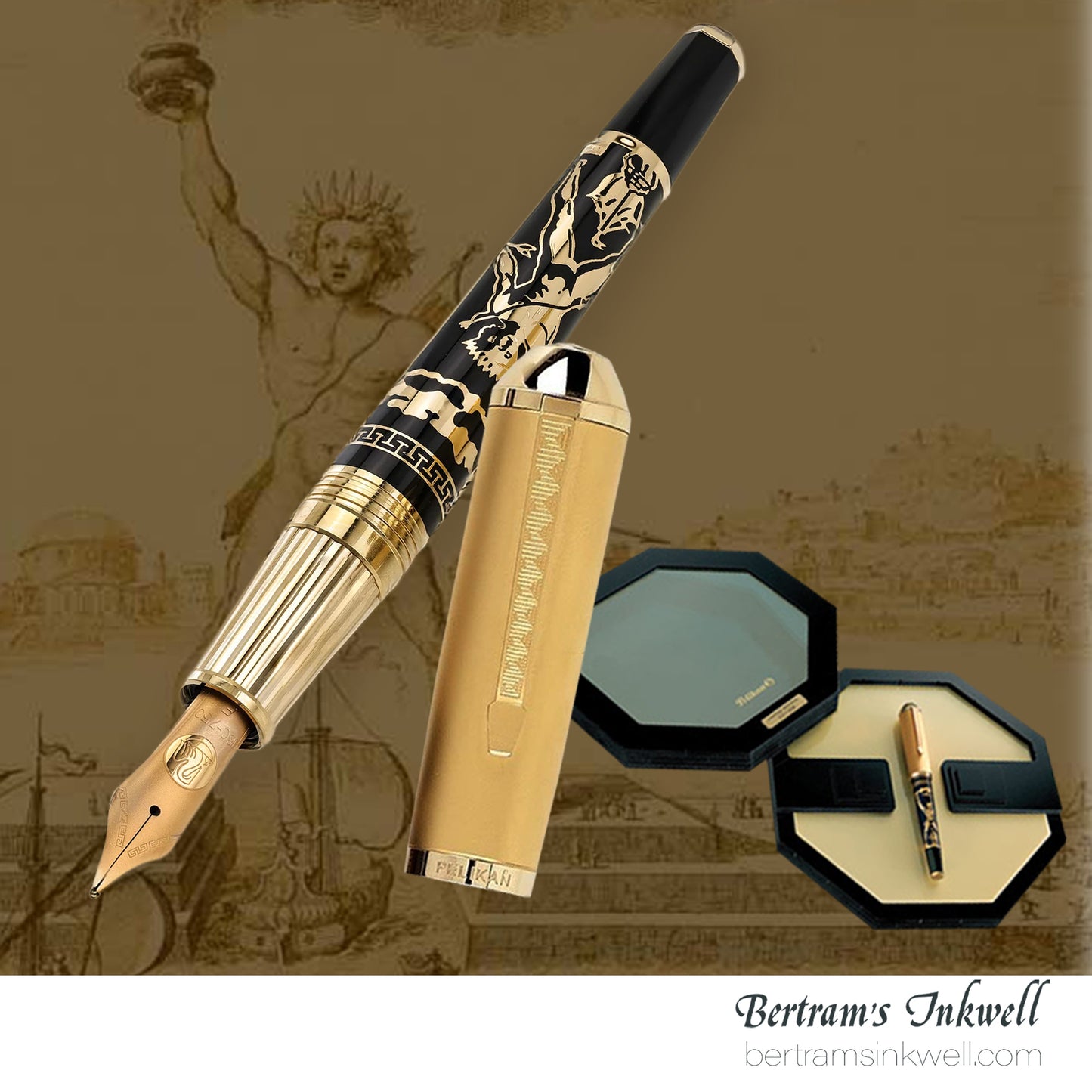 Pelikan Colossus of Rhodes Limited Edition Fountain Pen, 2005