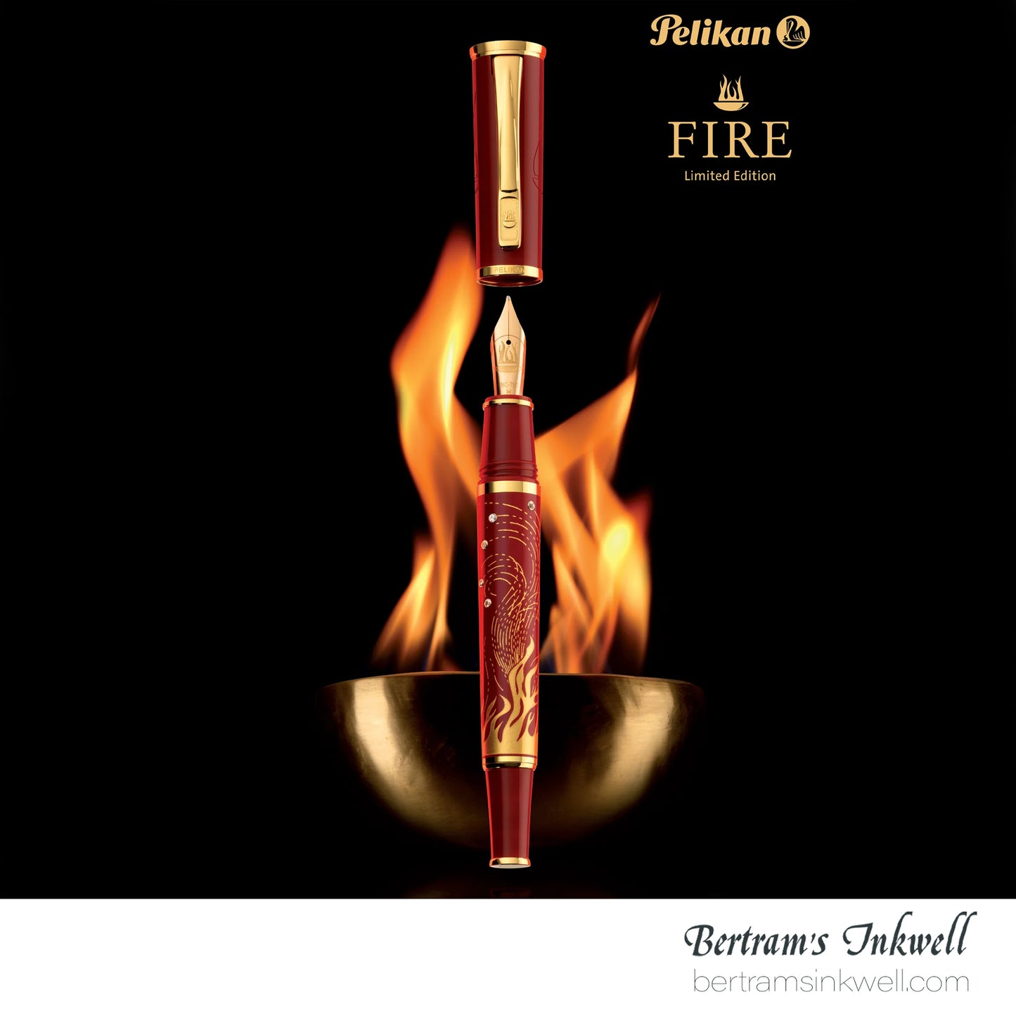 Pelikan Fire Limited Edition Fountain Pen, 2010