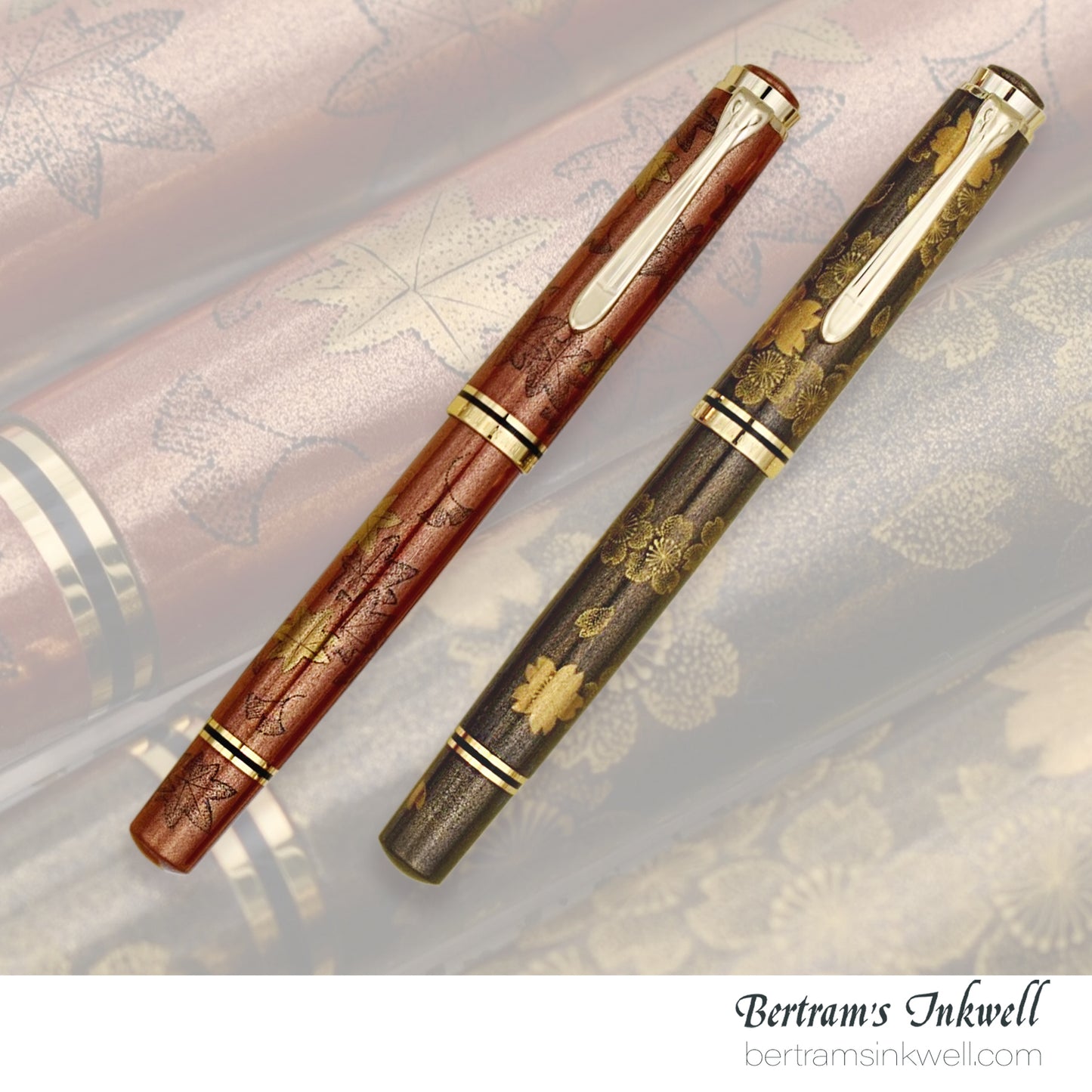 Pelikan Cherry Blossom & Autumn Leaves Limited Edition Set, 2008