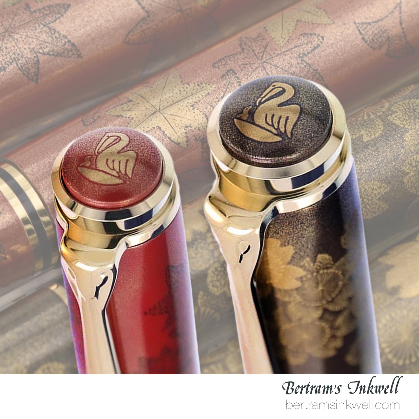 Pelikan Cherry Blossom & Autumn Leaves Limited Edition Set, 2008