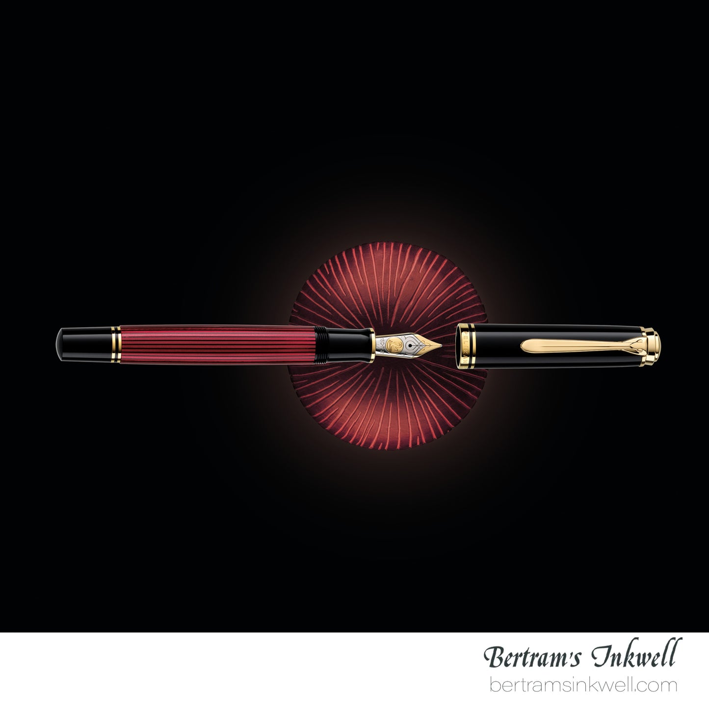 Pelikan Souveran M800 Black-Red Fountain Pen