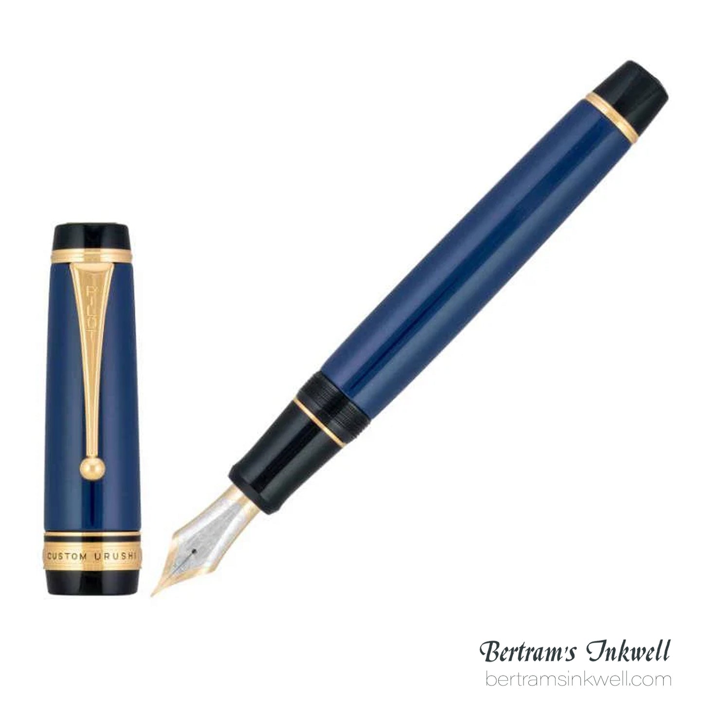 Pilot Custom Urushi Prussian Blue Fountain Pen