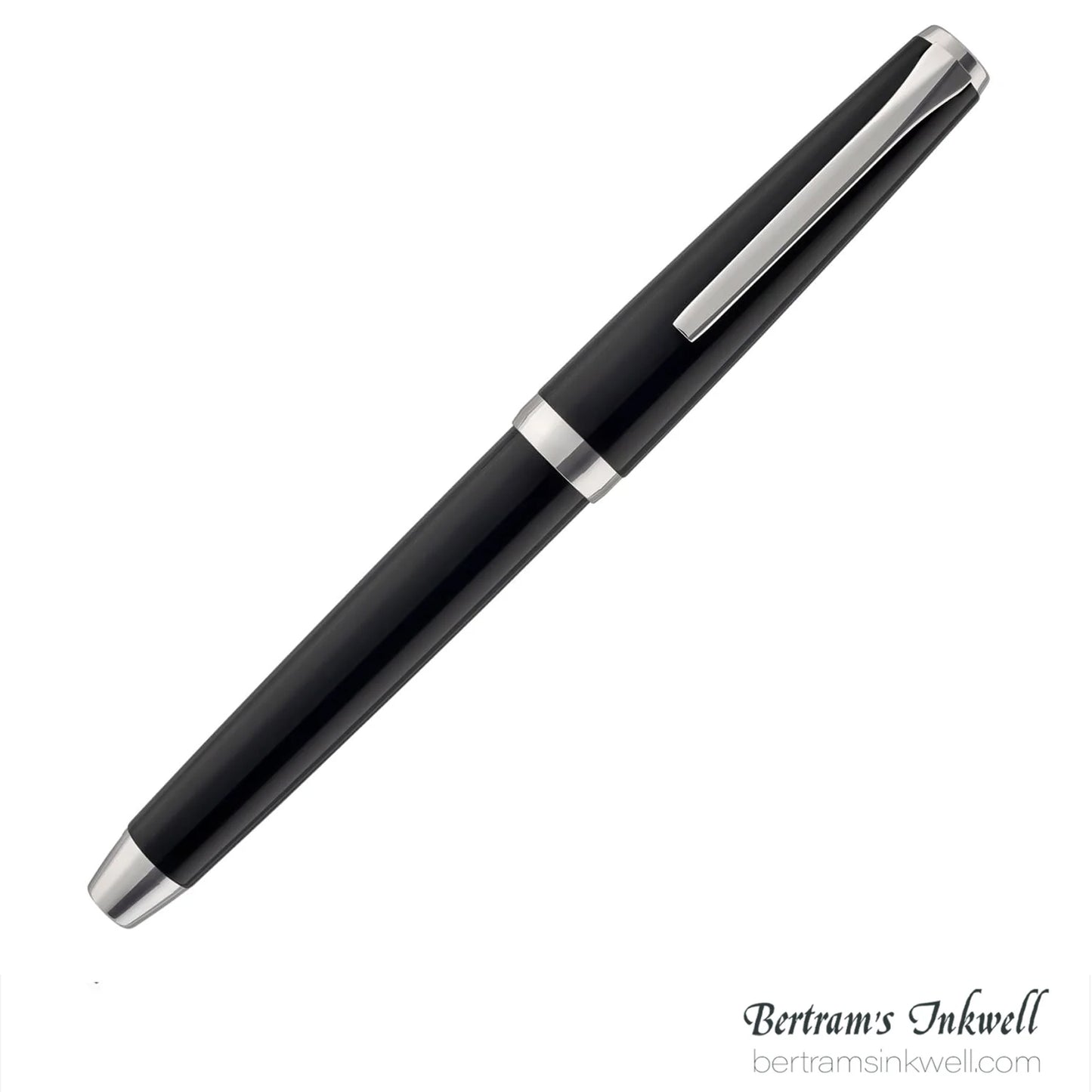 Pilot Metal Falcon Black Fountain Pen