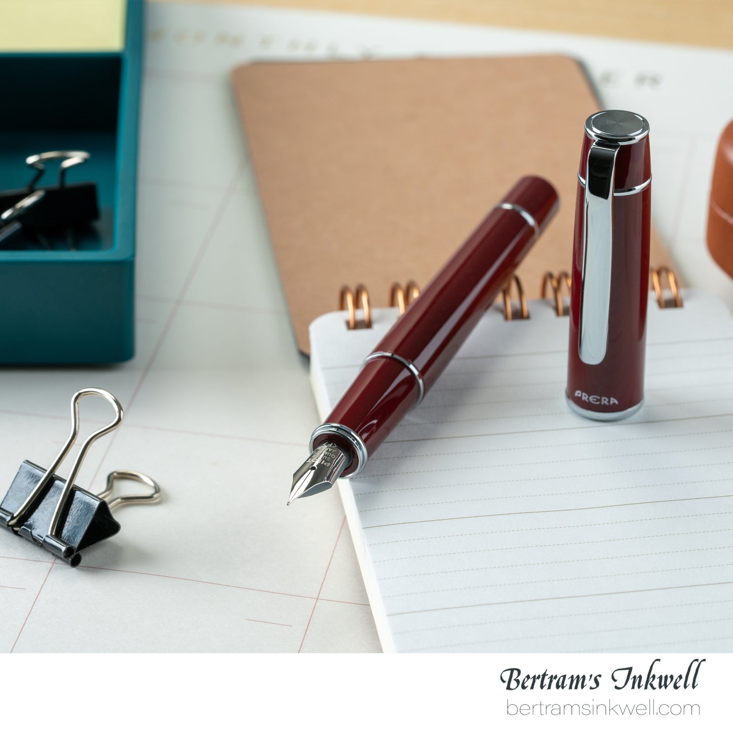 Pilot Prera Cinnamon Brown Fountain Pen