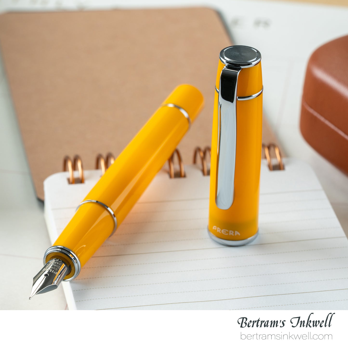 Pilot Prera Honey Yellow Fountain Pen
