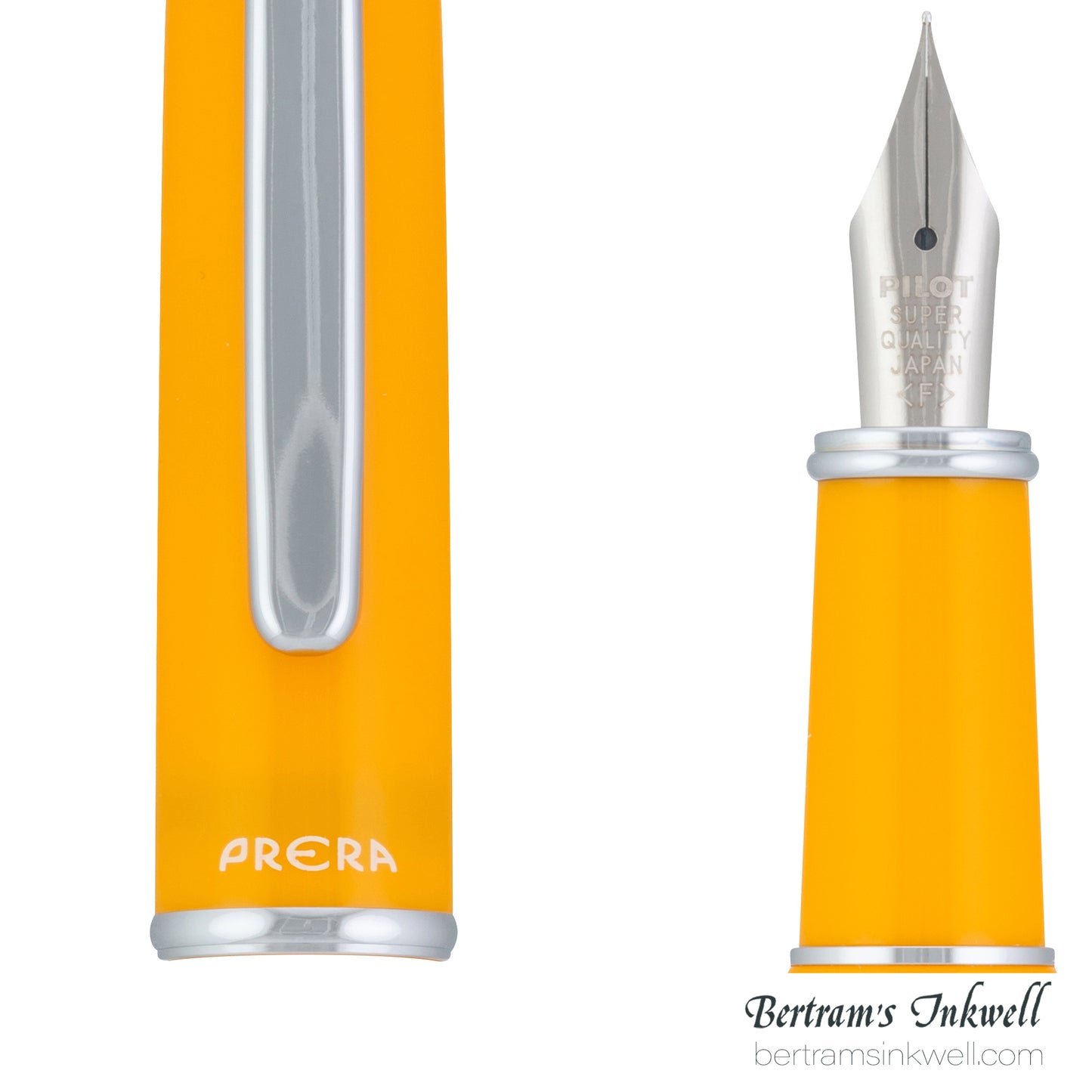 Pilot Prera Honey Yellow Fountain Pen