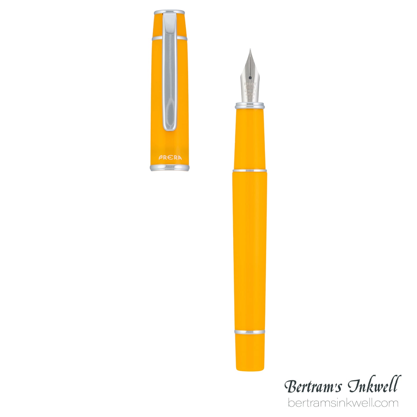 Pilot Prera Honey Yellow Fountain Pen