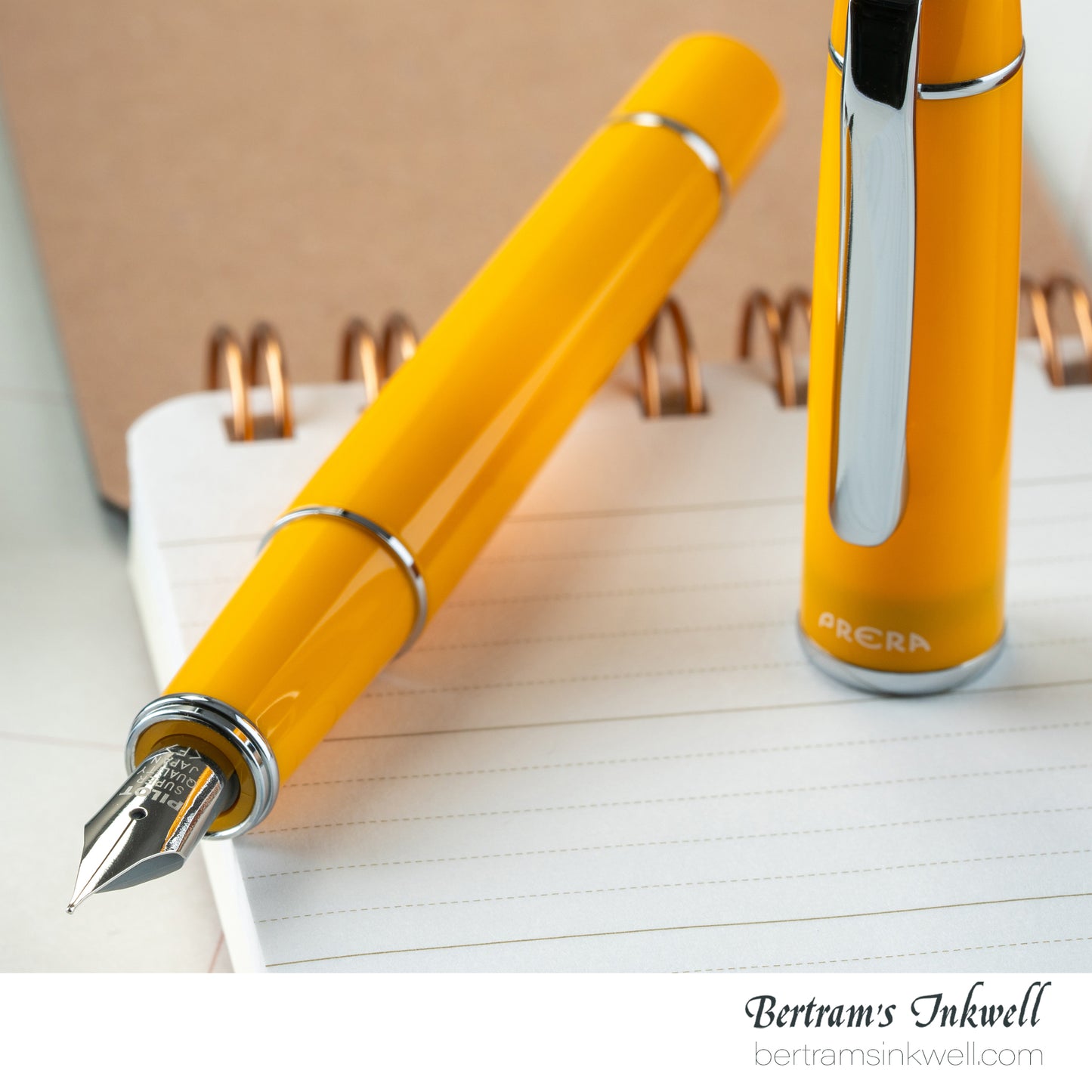 Pilot Prera Honey Yellow Fountain Pen