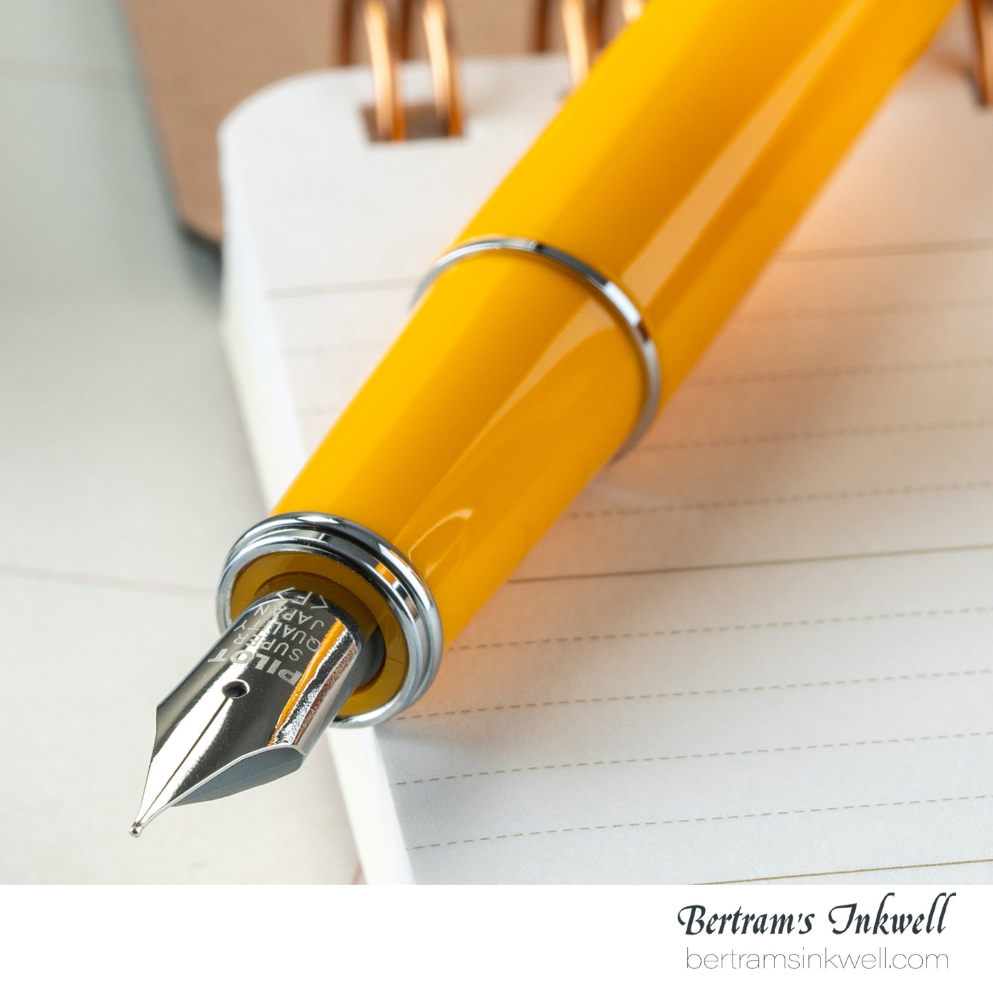 Pilot Prera Honey Yellow Fountain Pen