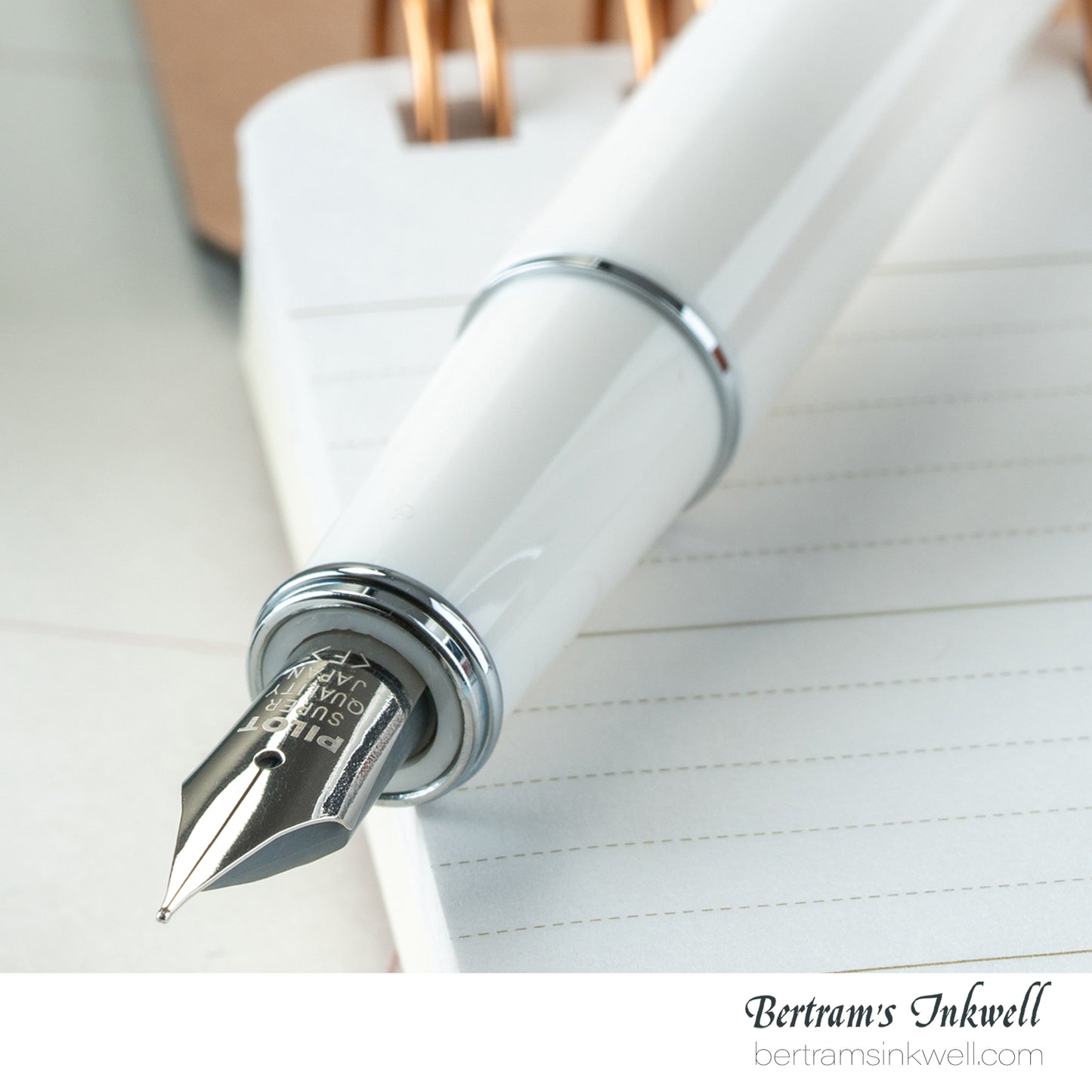 Pilot Prera Porcelain White Fountain Pen