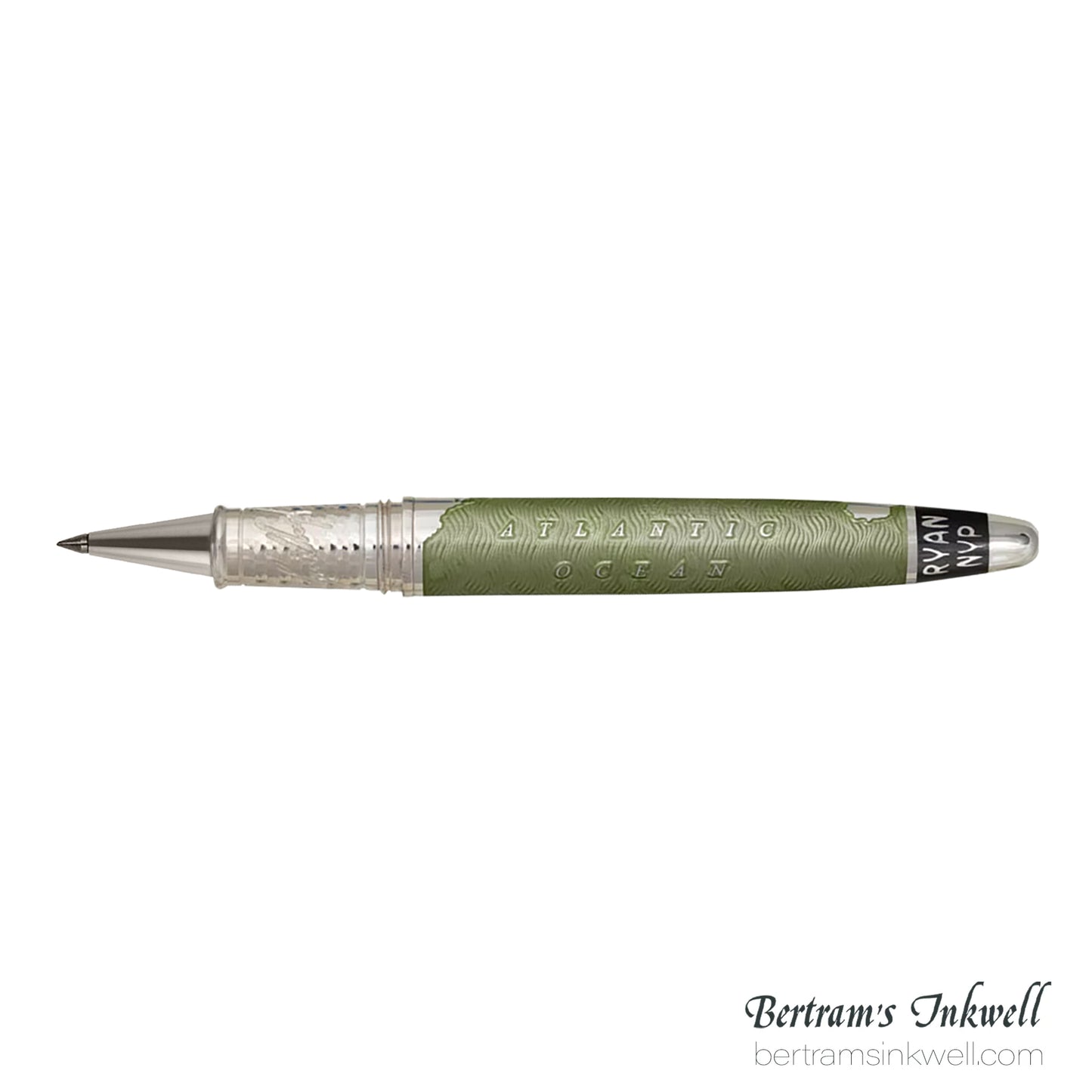 David Oscarson Spirit of St. Louis Rollerball - Charles Lindbergh Sea Green