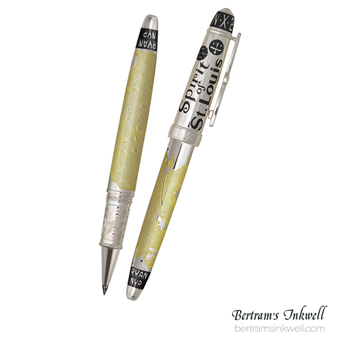 David Oscarson Spirit of St. Louis Rollerball - Charles Lindbergh Sunburst