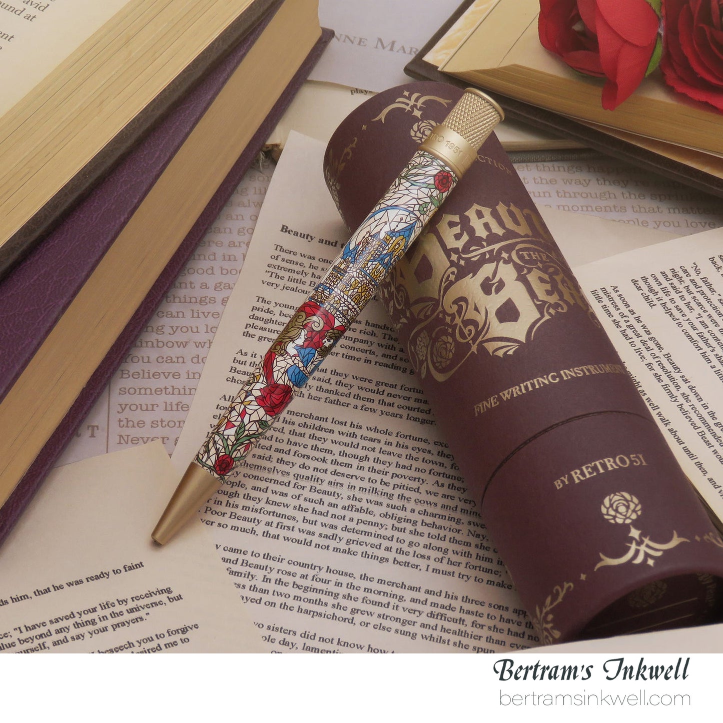 Retro 51 Literary Collection Tornado Beauty and the Beast Rollerball