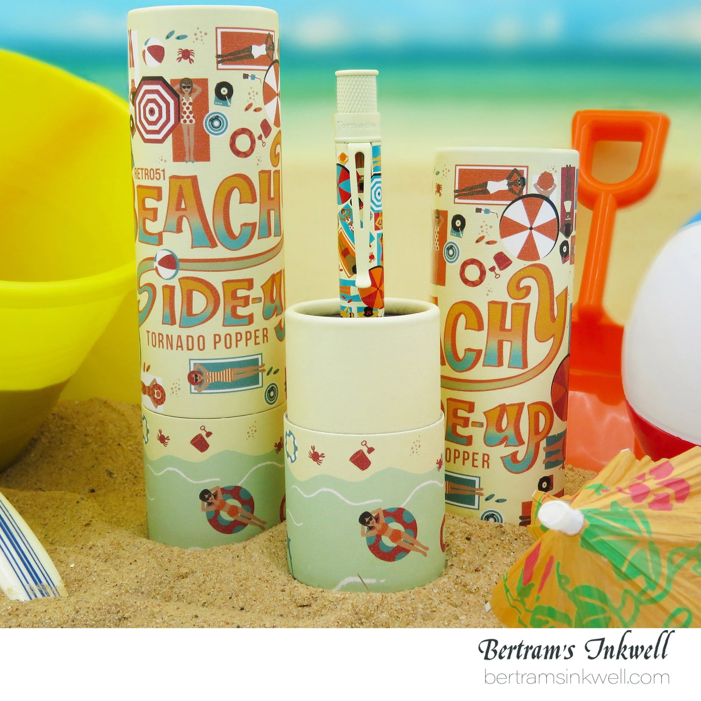 Retro 51 Tornado Popper™ - Beachy Side-Up Rollerball Limited Edition