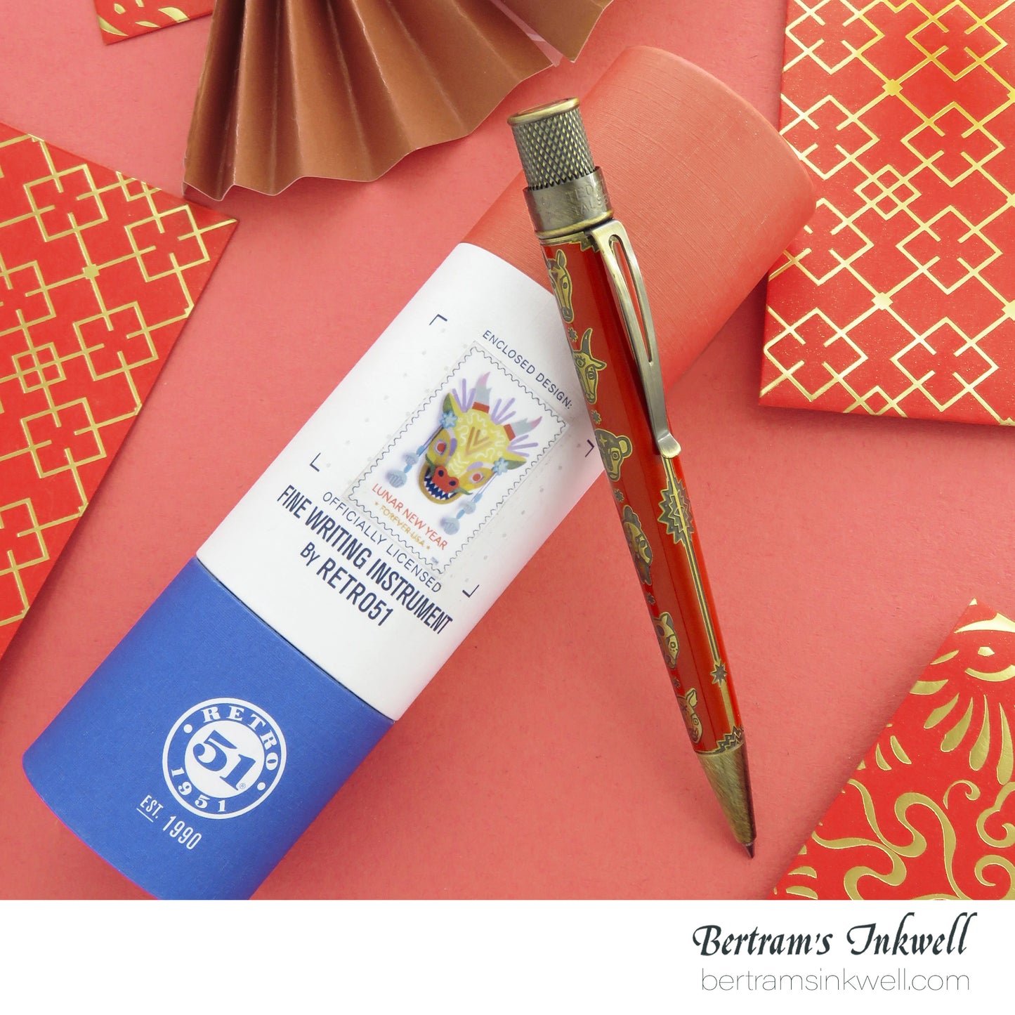 Retro 51 Tornado™ USPS® - 'Lunar New Year' Stamps '24 Rollerball