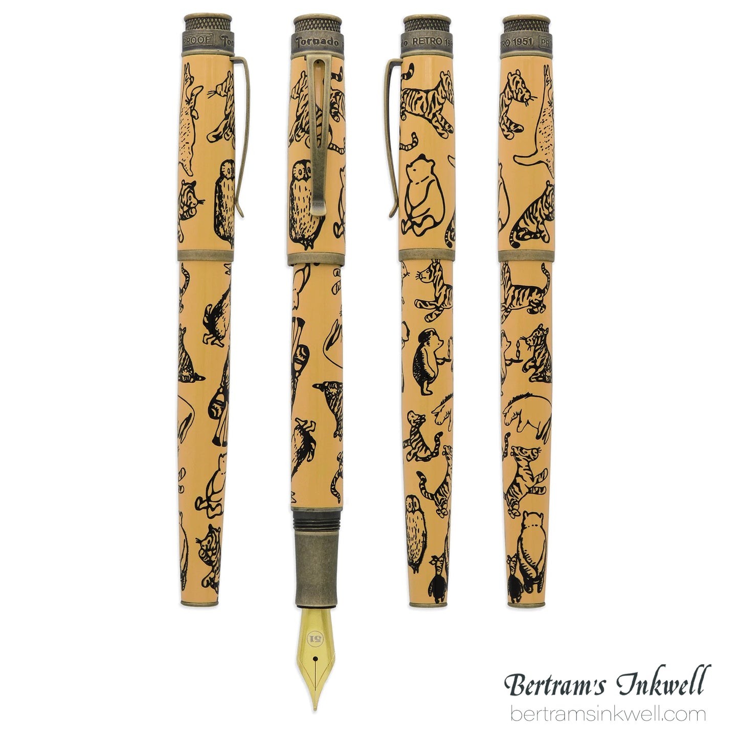 Retro 51 Tornado™ A.A. Milne The House at Pooh Corner Decorations by E.H. Shepard Fountain Pen