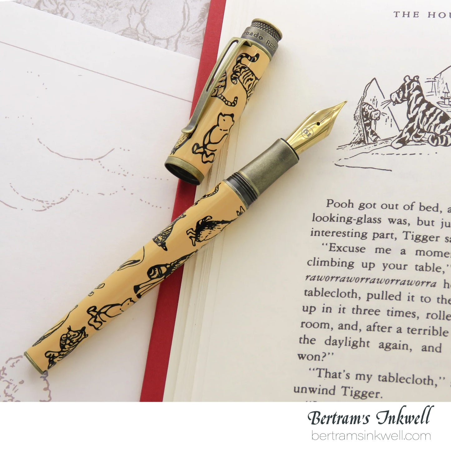 Retro 51 Tornado™ A.A. Milne The House at Pooh Corner Decorations by E.H. Shepard Fountain Pen