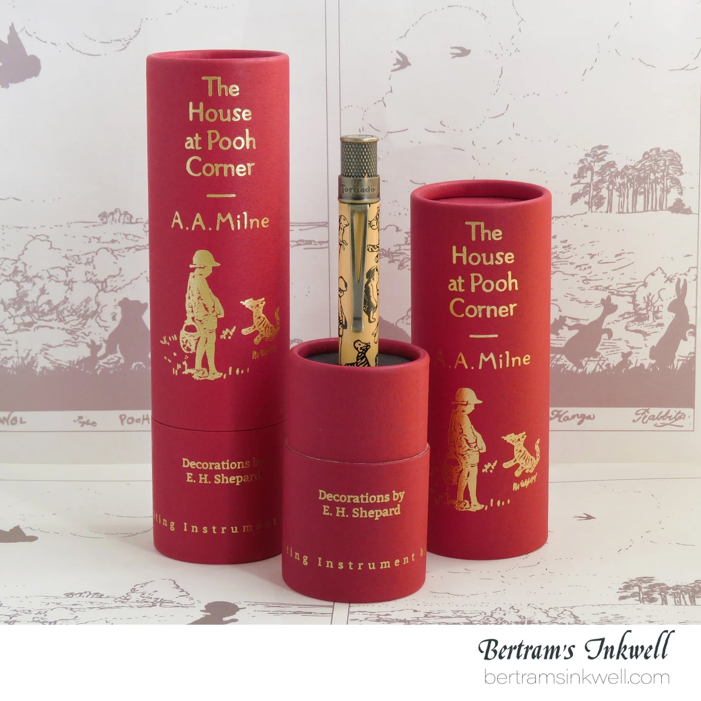 Retro 51 Tornado™ A.A. Milne The House at Pooh Corner Decorations by E.H. Shepard Rollerball
