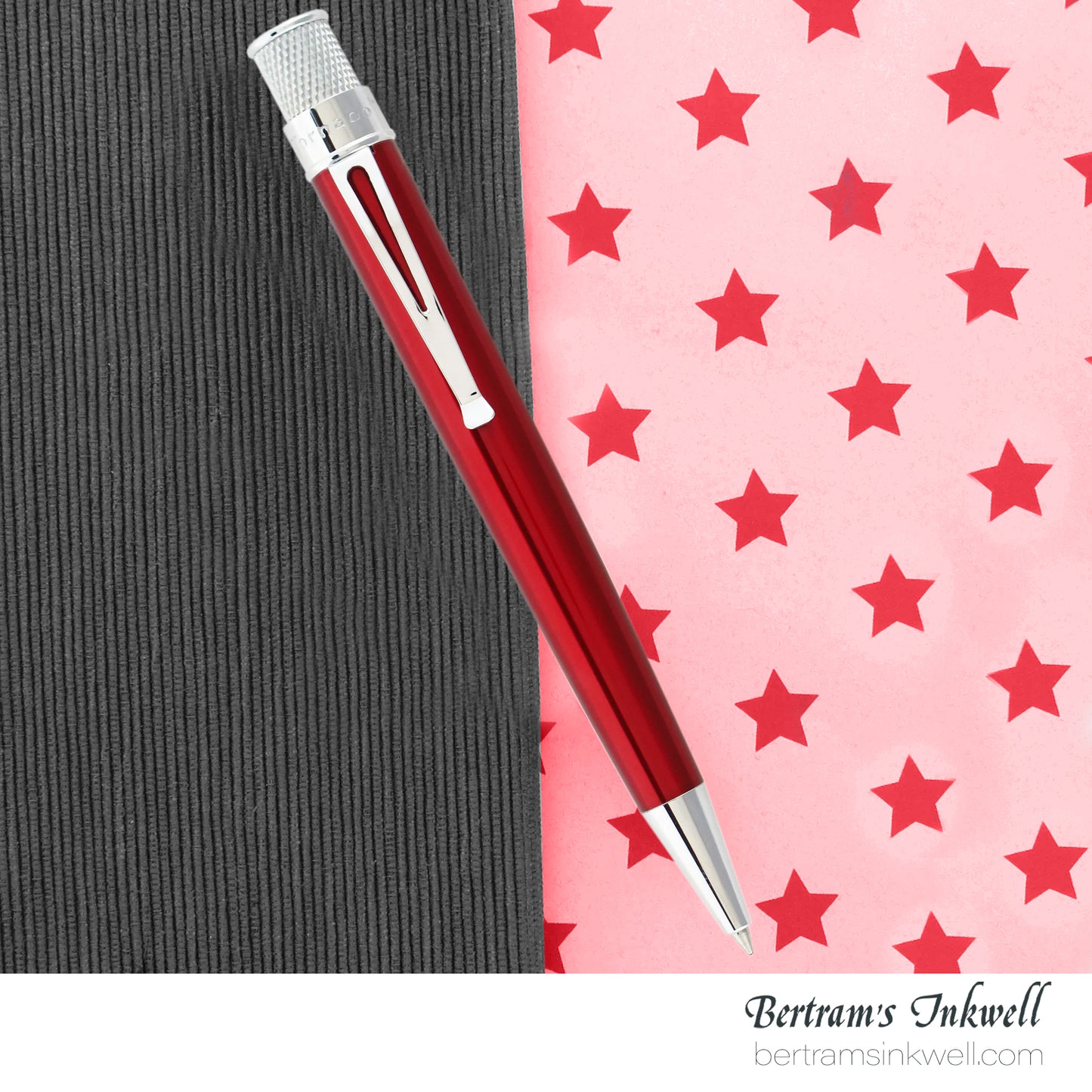Retro 51 Tornado™ Classic Lacquer - Red Rollerball