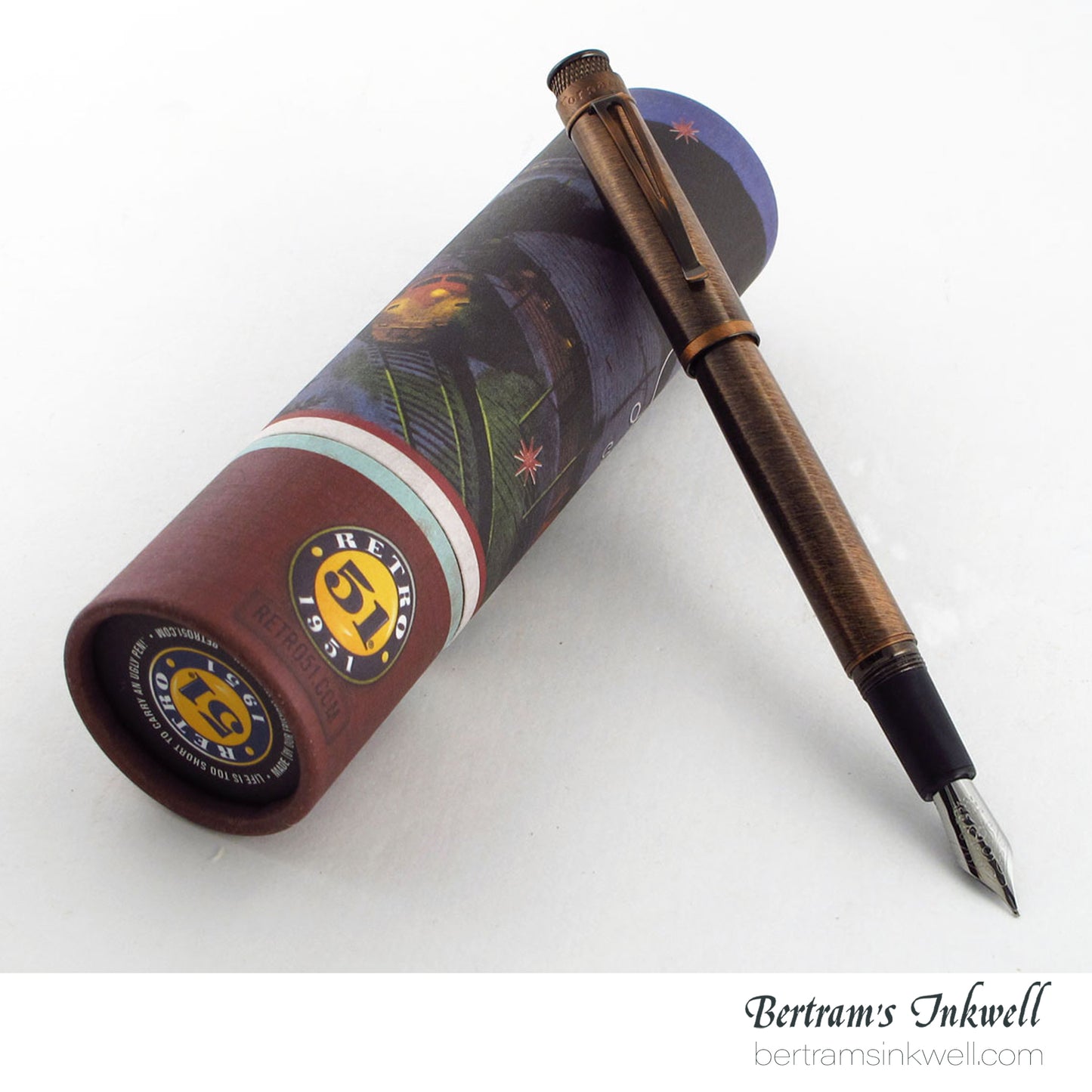 Retro 51 Tornado™ Vintage Metalsmith - Lincoln Antique Copper Fountain Pen