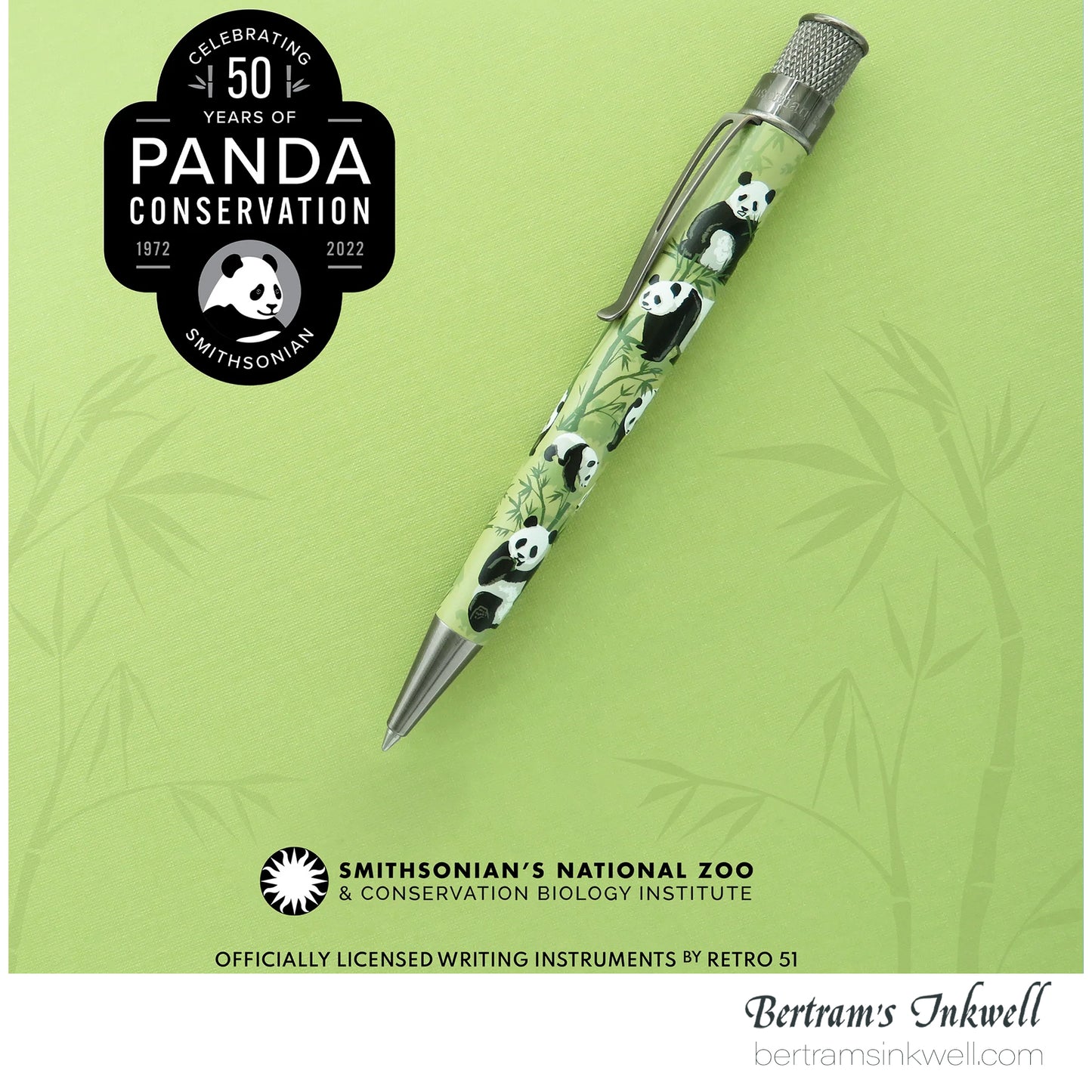 Retro 51 Tornado™ Smithsonian - National Zoo Panda Rollerball