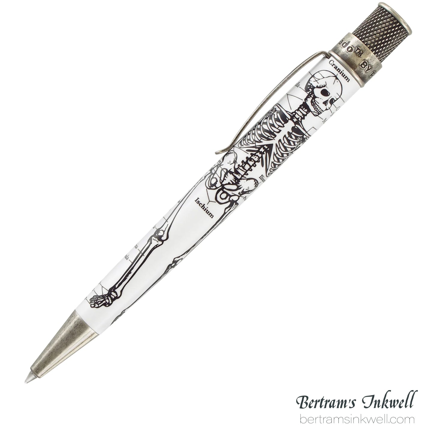 Retro 51 Tornado™ Vintage Metalsmith - Dr. Gray Skeleton Rollerball