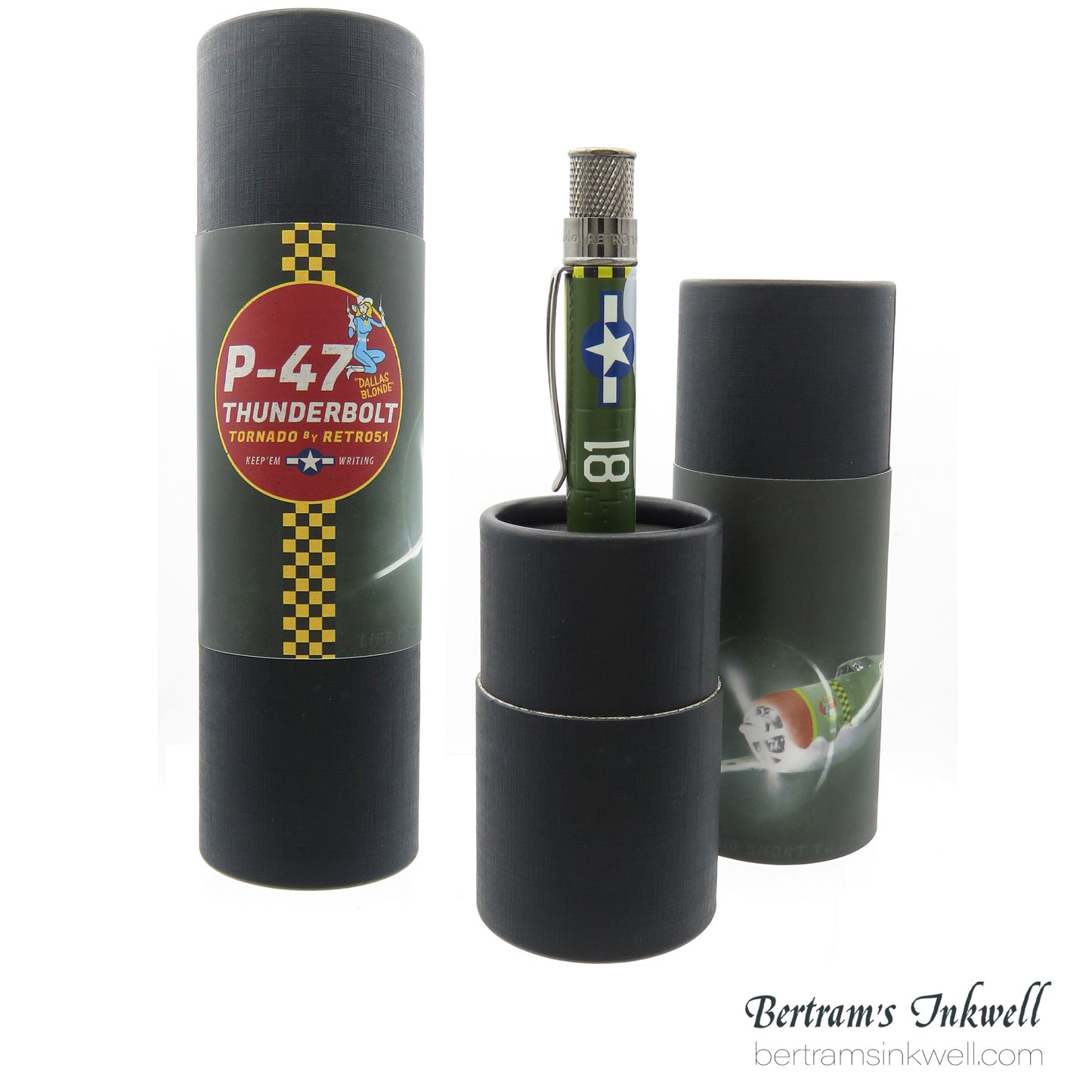 Retro 51 Tornado™ Vintage Metalsmith - P-47 Thunderbolt Rollerball