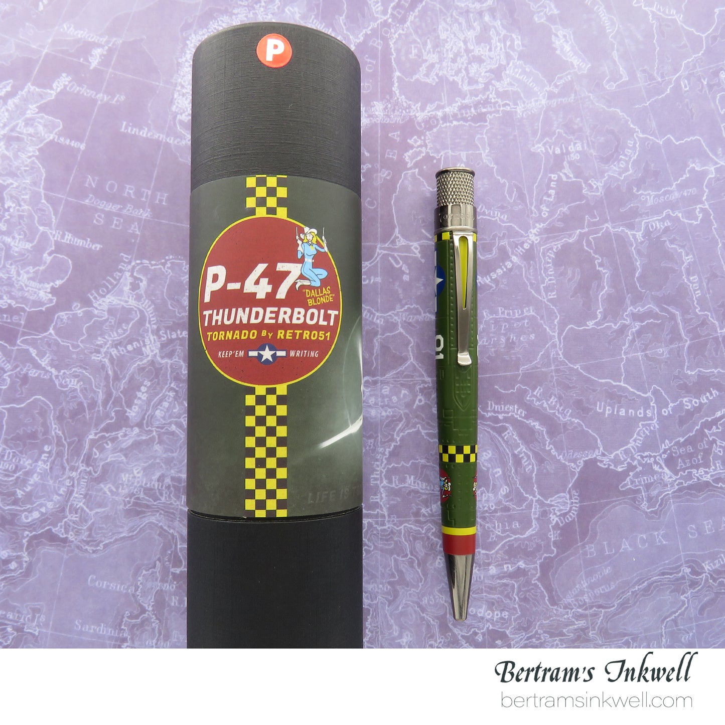 Retro 51 Tornado™ Vintage Metalsmith - P-47 Thunderbolt Rollerball