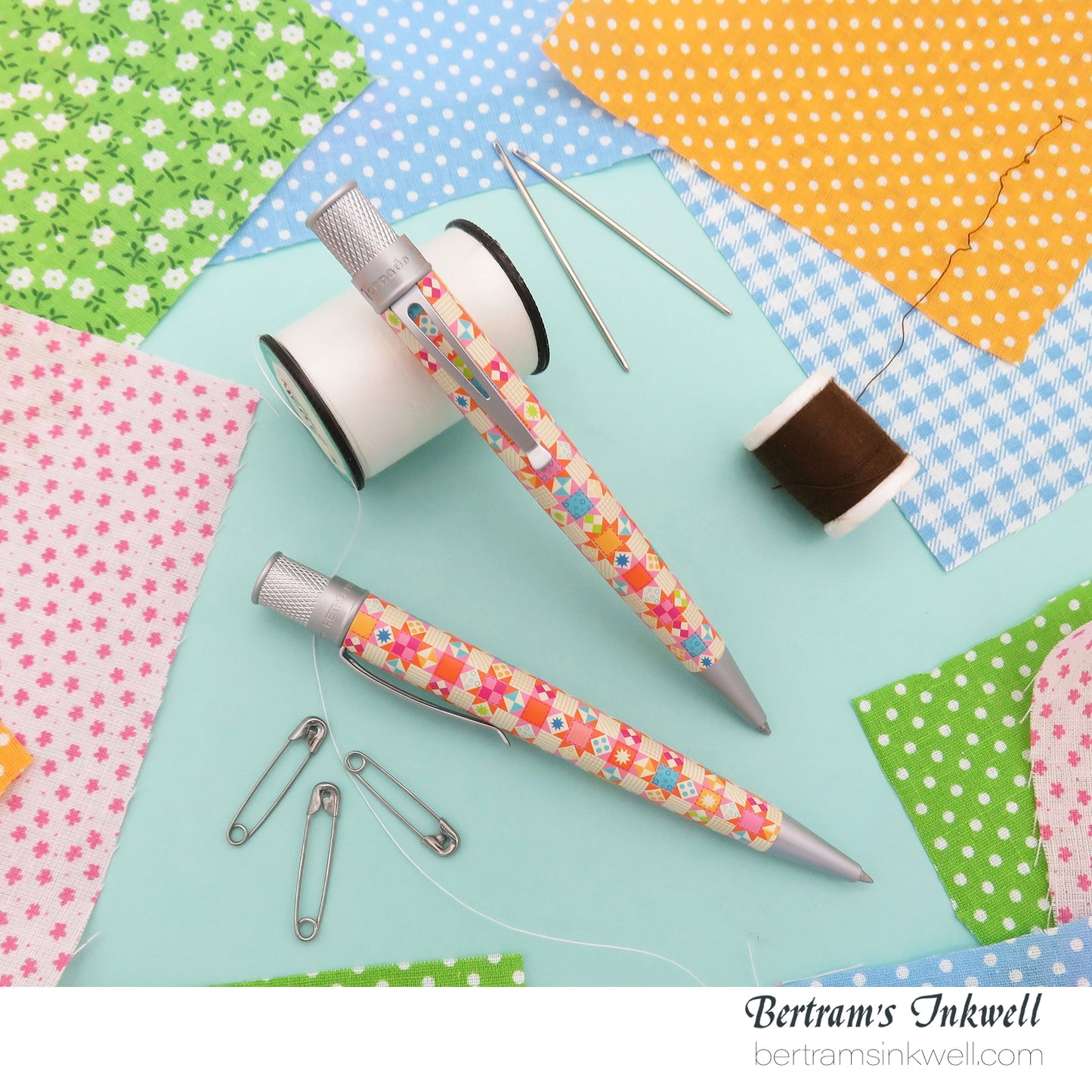 Retro 51 Tornado™ Vintage Metalsmith - Patchwork Rollerball Pen