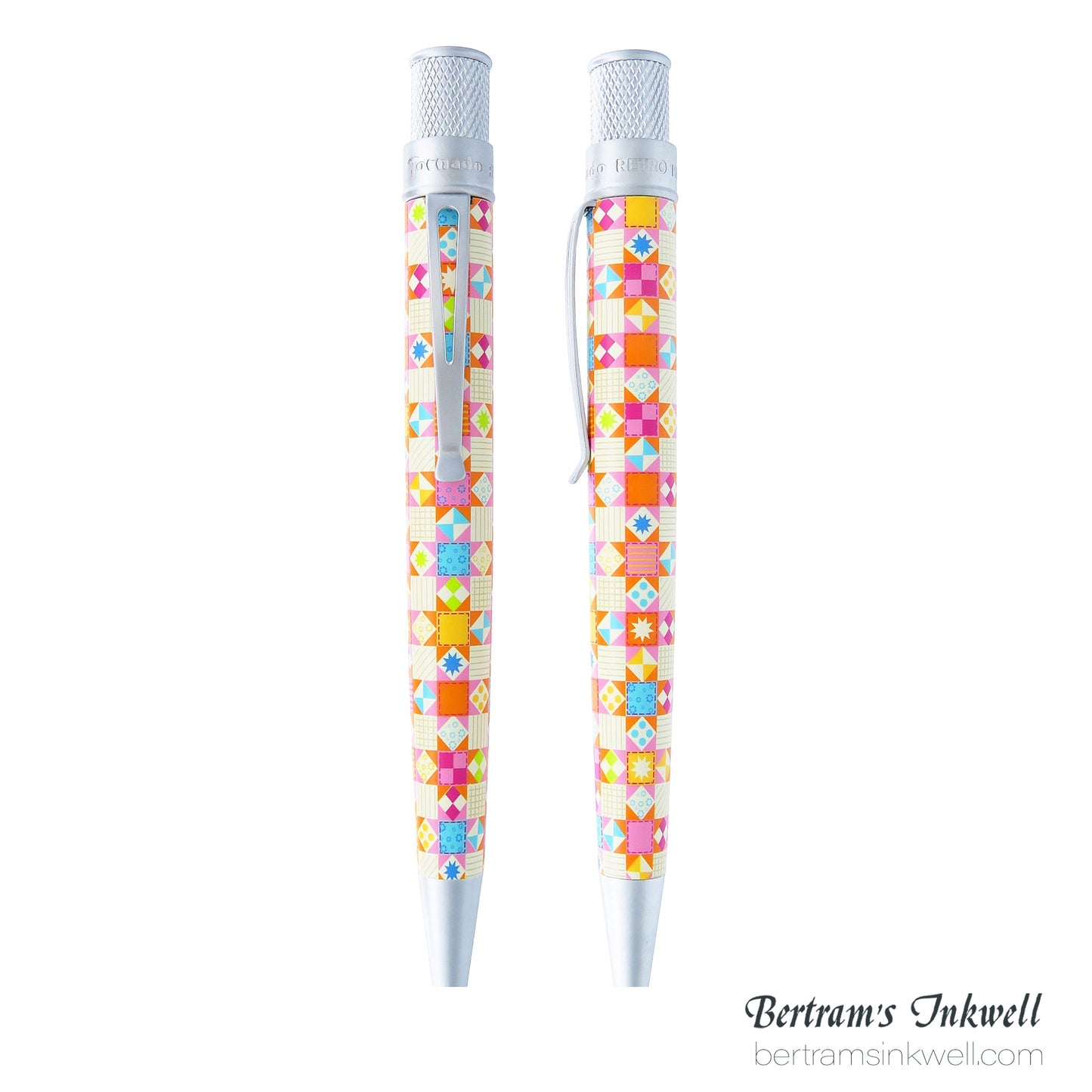 Retro 51 Tornado™ Vintage Metalsmith - Patchwork Rollerball Pen
