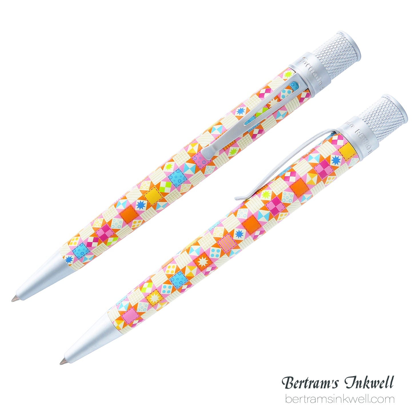 Retro 51 Tornado™ Vintage Metalsmith - Patchwork Rollerball Pen