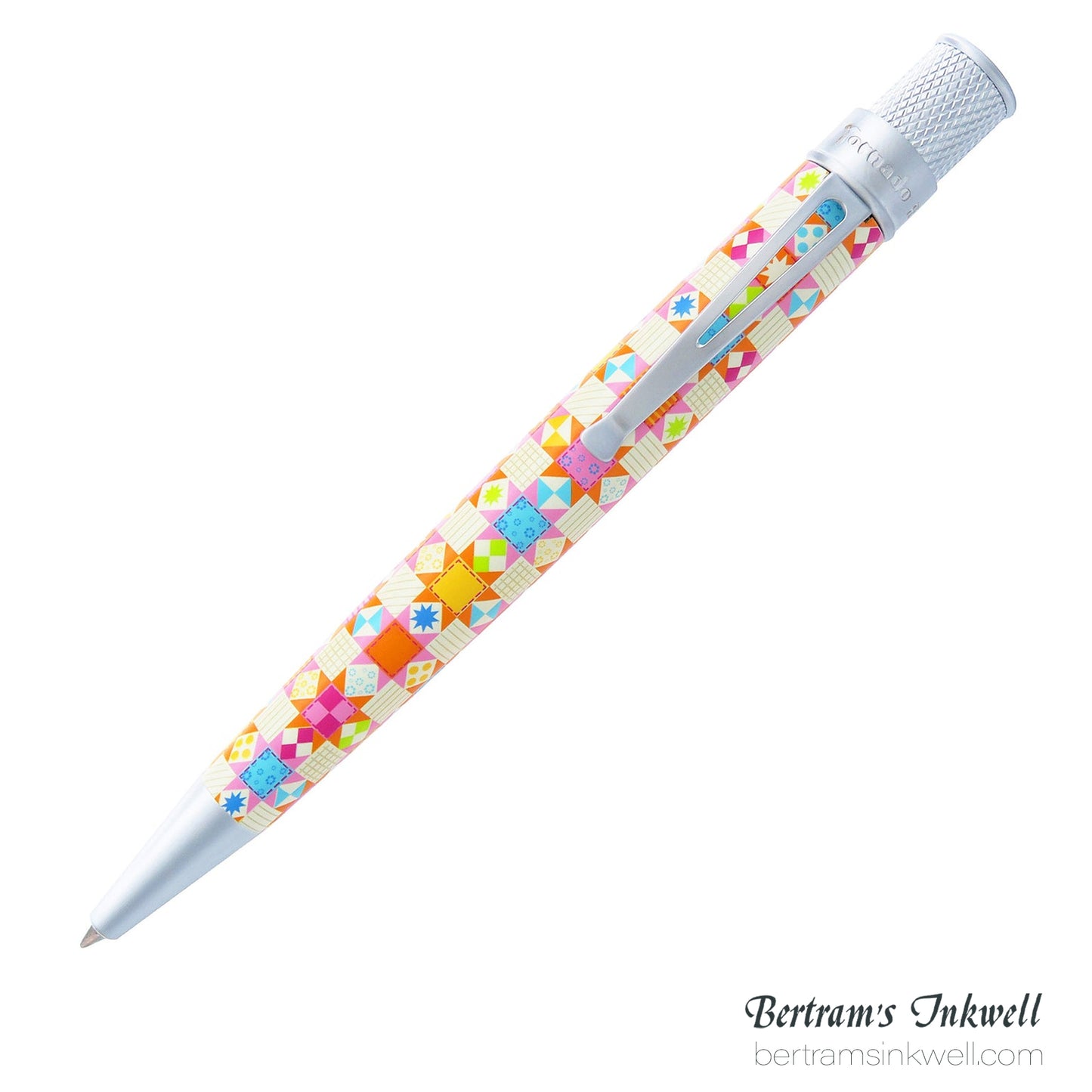 Retro 51 Tornado™ Vintage Metalsmith - Patchwork Rollerball Pen
