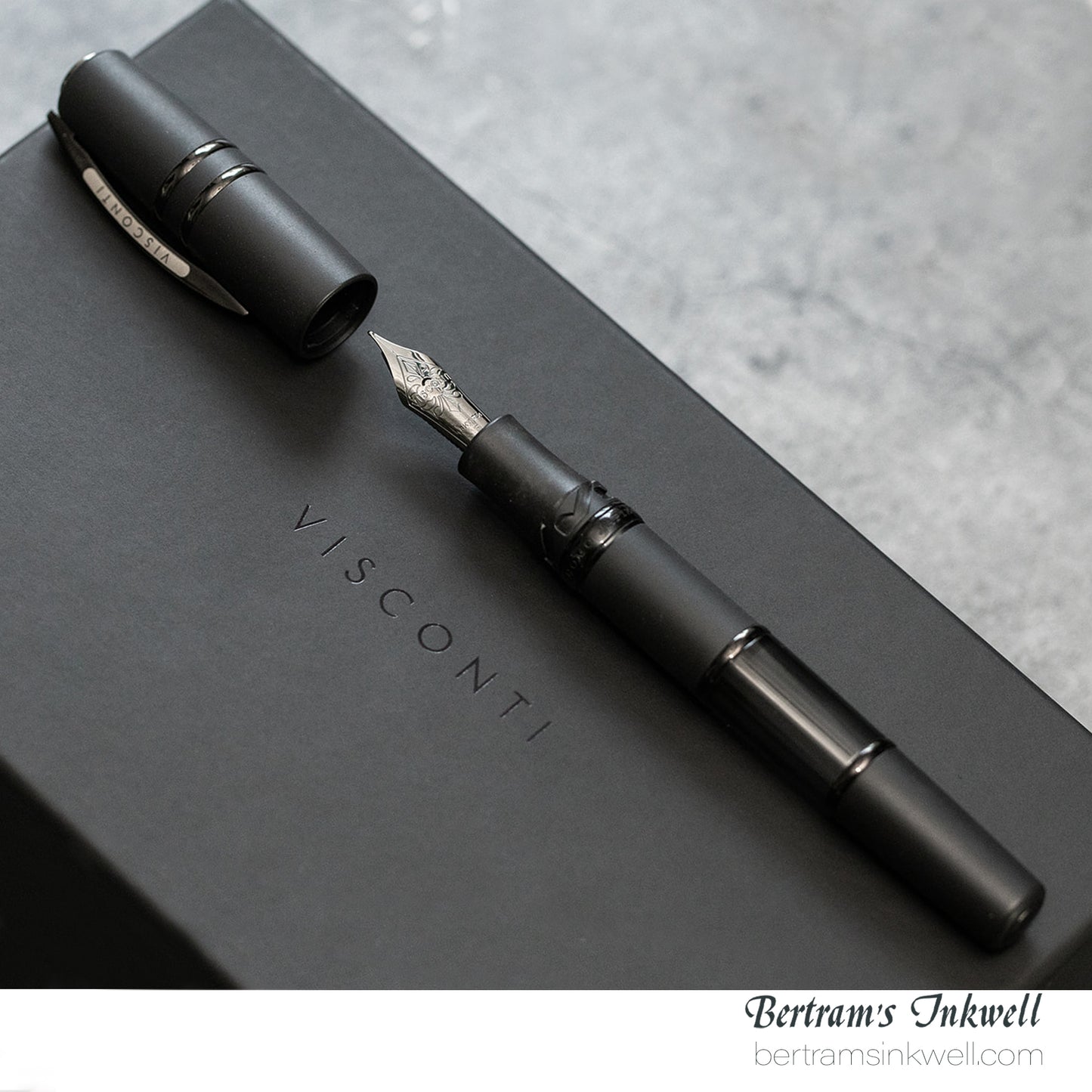 Visconti Homo Sapiens Dark Crystal Oversize Fountain Pen