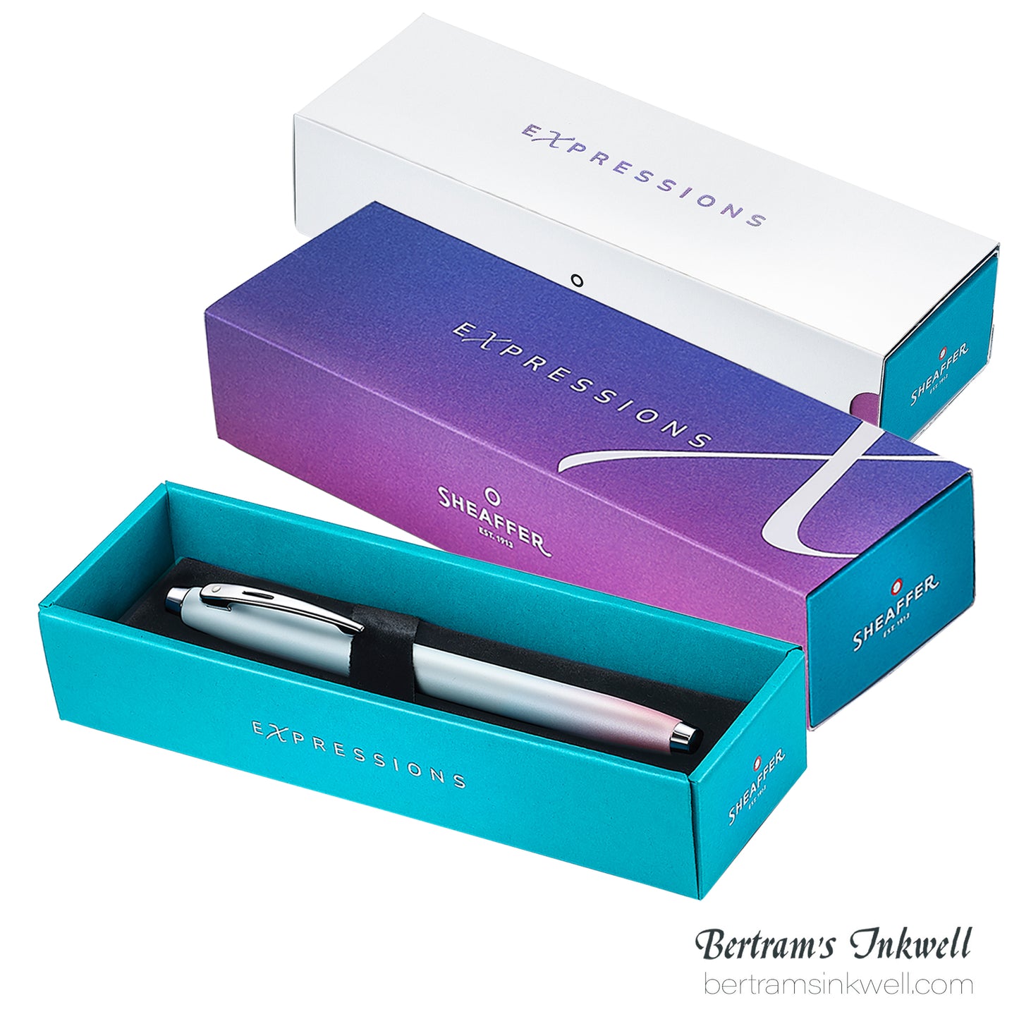 Sheaffer 100 Expressions Blue Pink Rollerball