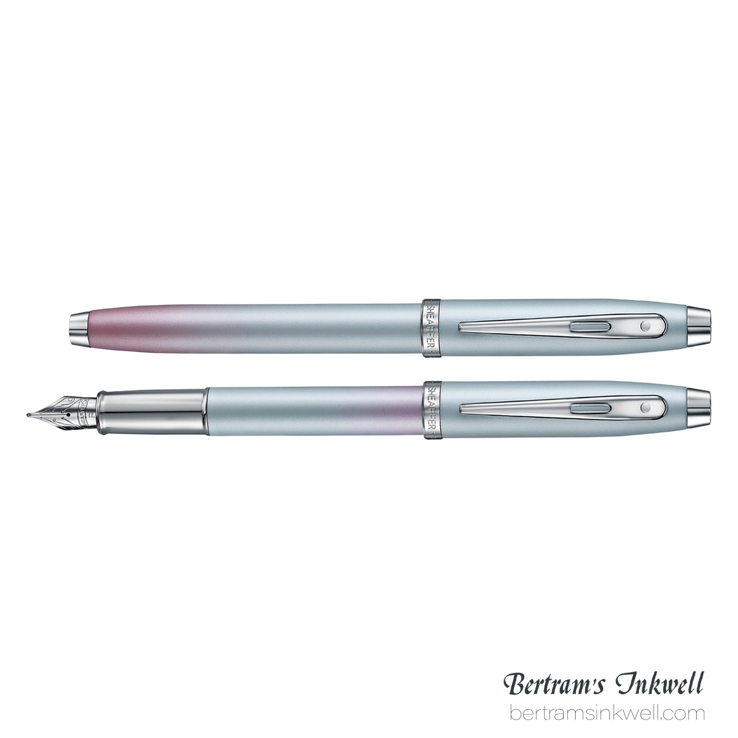 Sheaffer 100 Expressions Blue Pink Fountain Pen