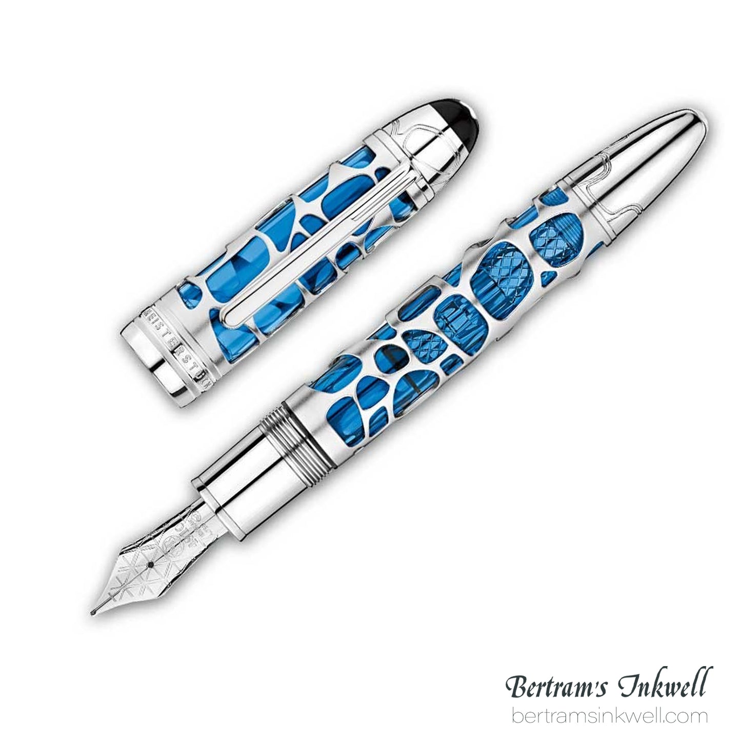 Montblanc Meisterstück Solitaire Blue Hour Skeleton 149 Fountain Pen 113035, 2015