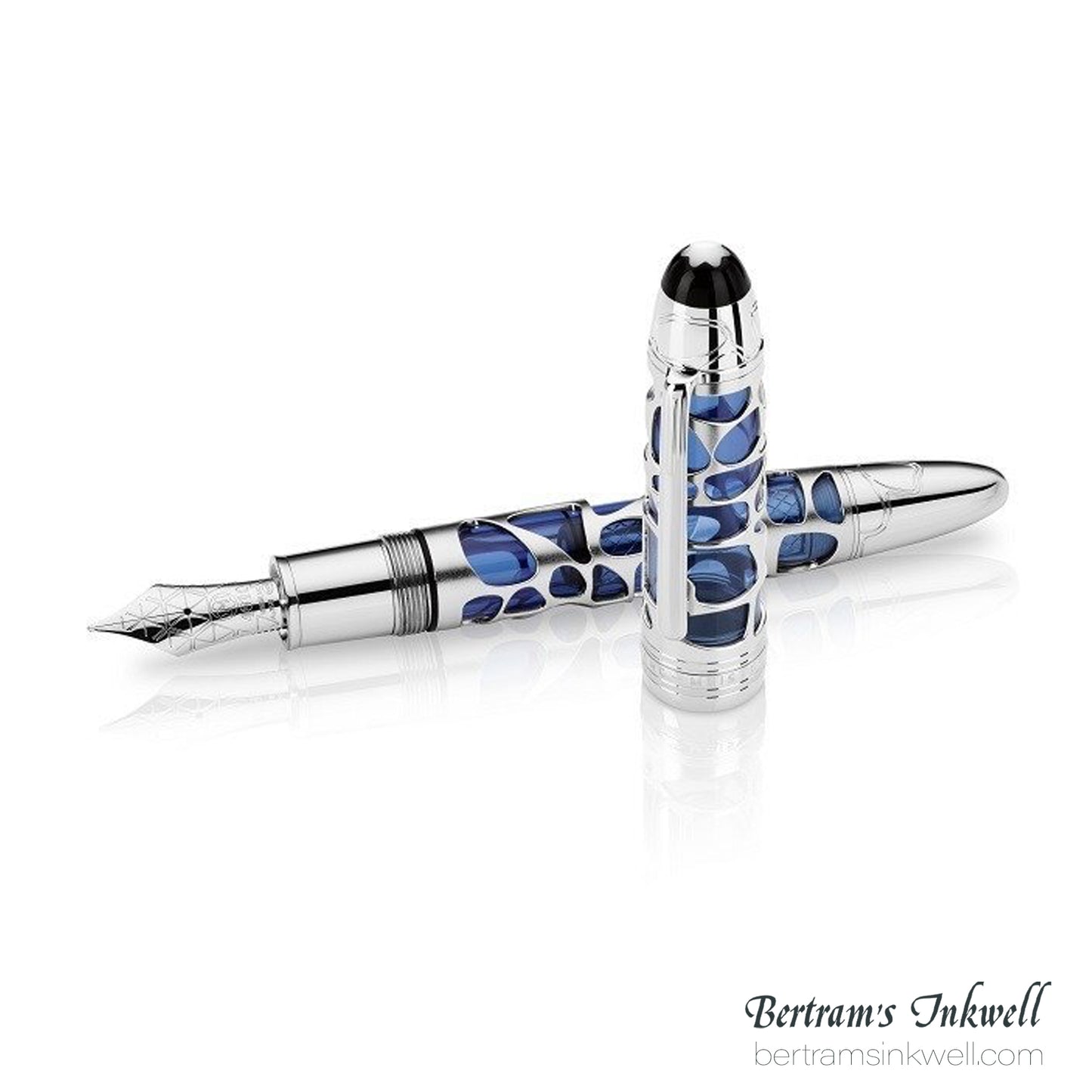 Montblanc Meisterstück Solitaire Blue Hour Skeleton 149 Fountain Pen 113035, 2015