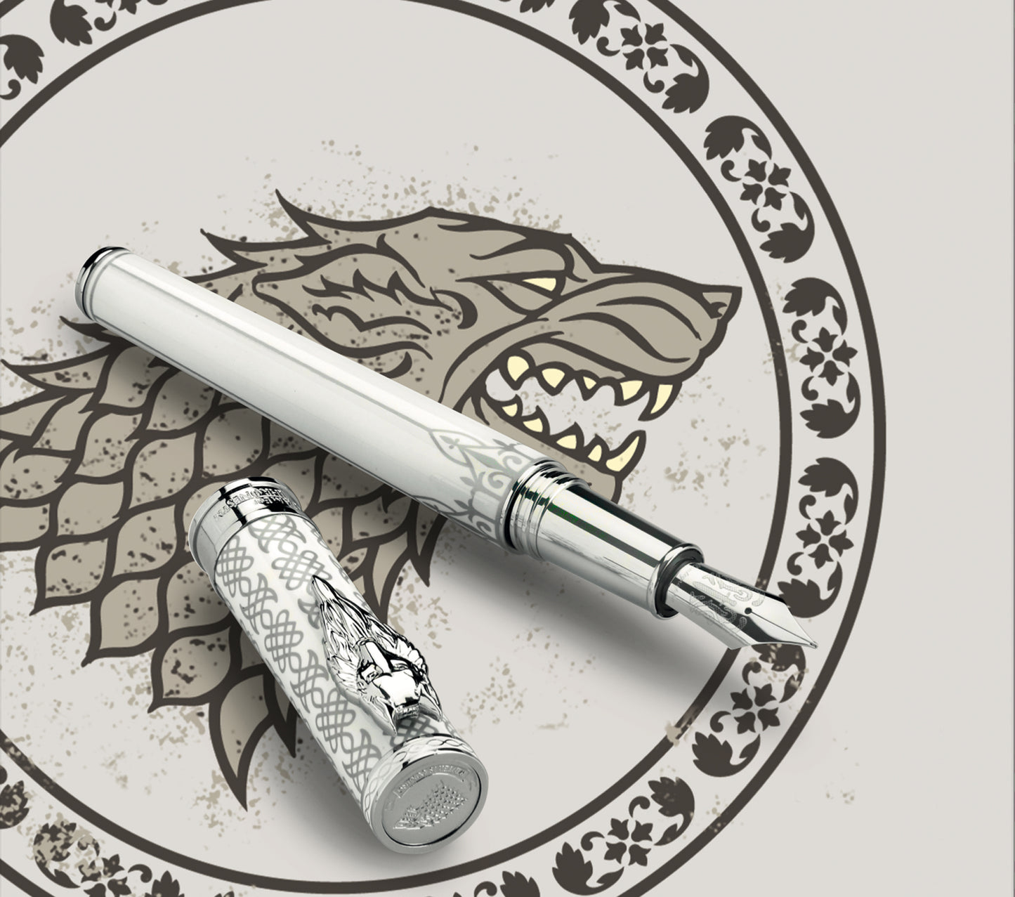 Montegrappa HBO Game of Thrones - Stark, Fountain Pen ISGOT2SK, 2017