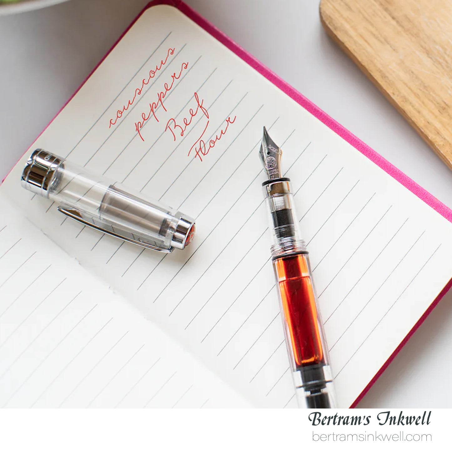 TWSBI Diamond 580 Clear Fountain Pen