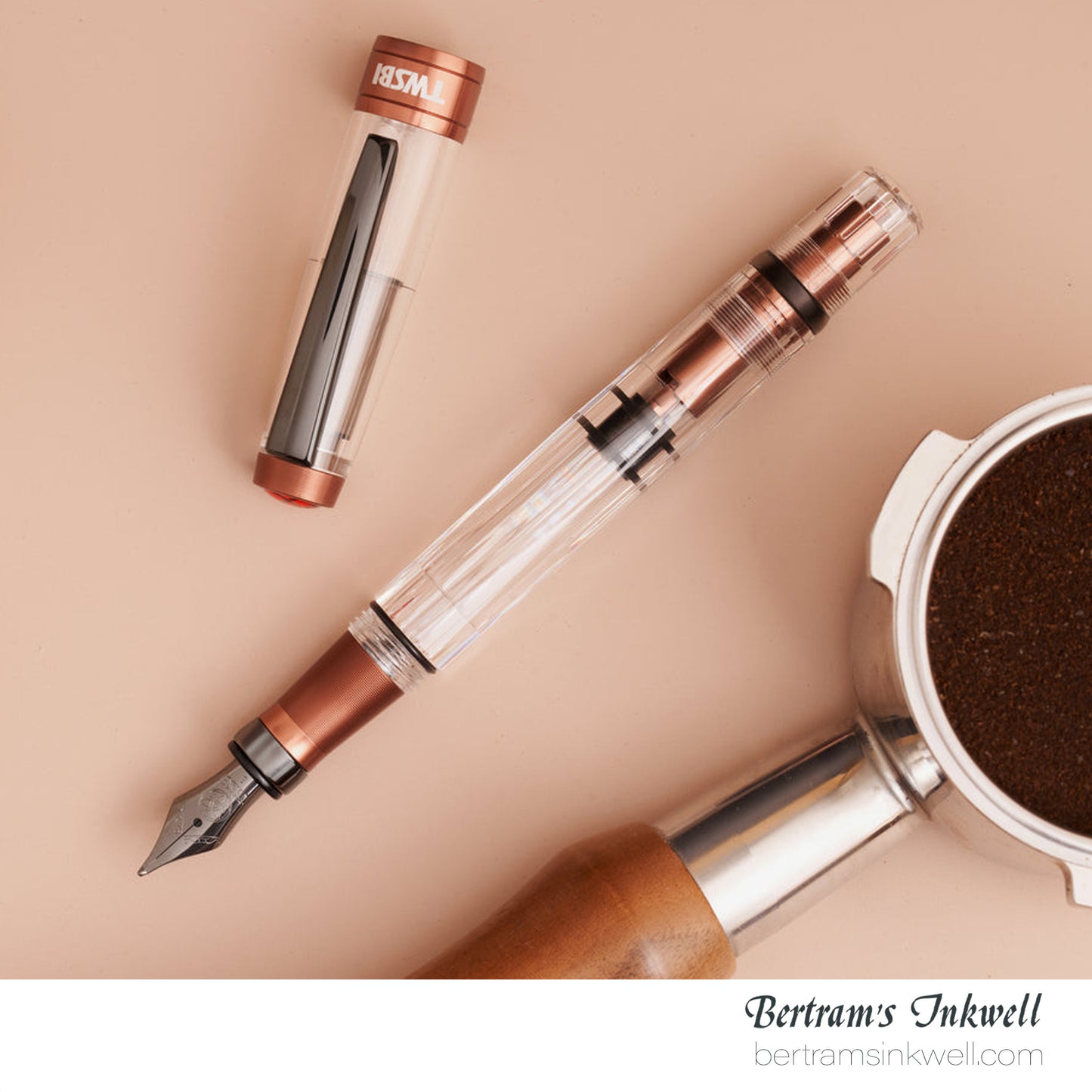 TWSBI Diamond 580ALR Affogato w/Onyx Fountain Pen
