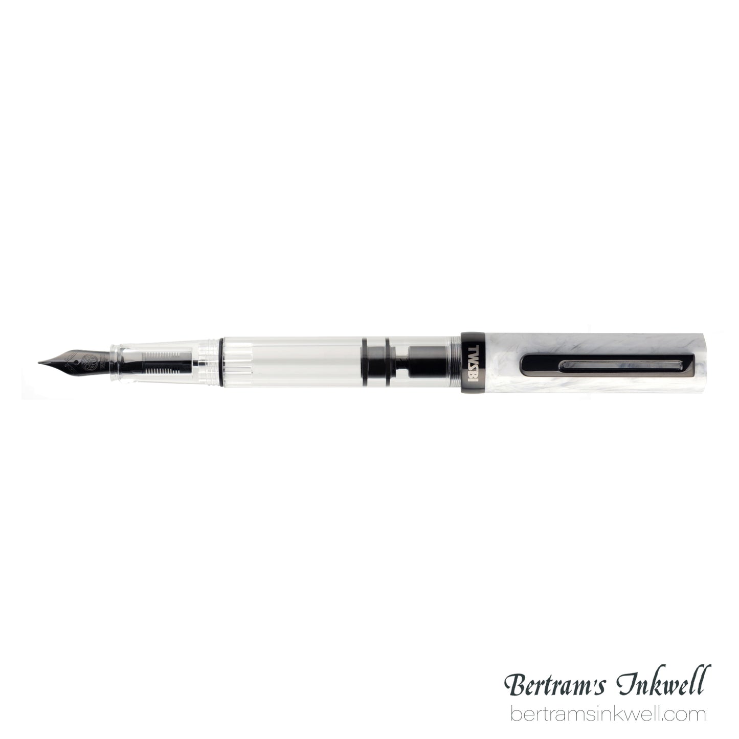TWSBI Eco Carrara with Onyx Fountain Pen