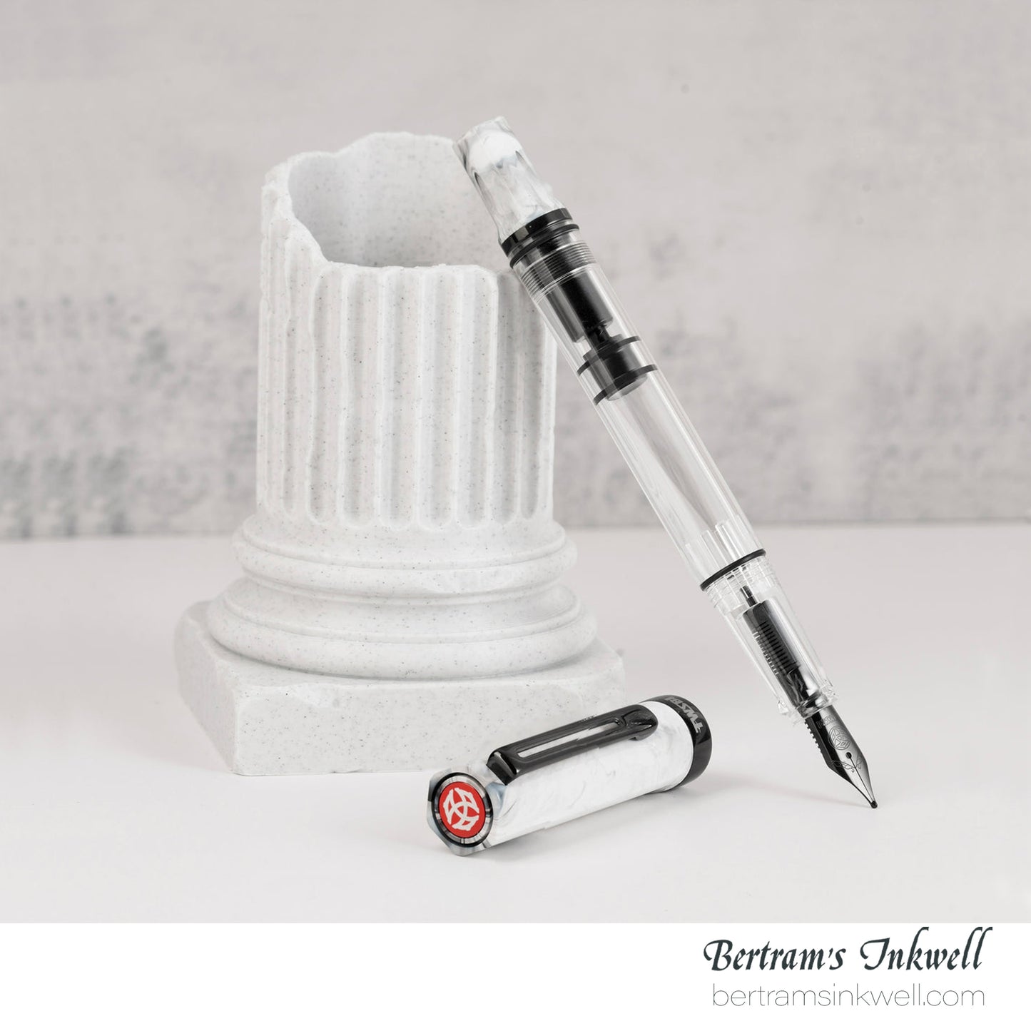 TWSBI Eco Carrara with Onyx Fountain Pen