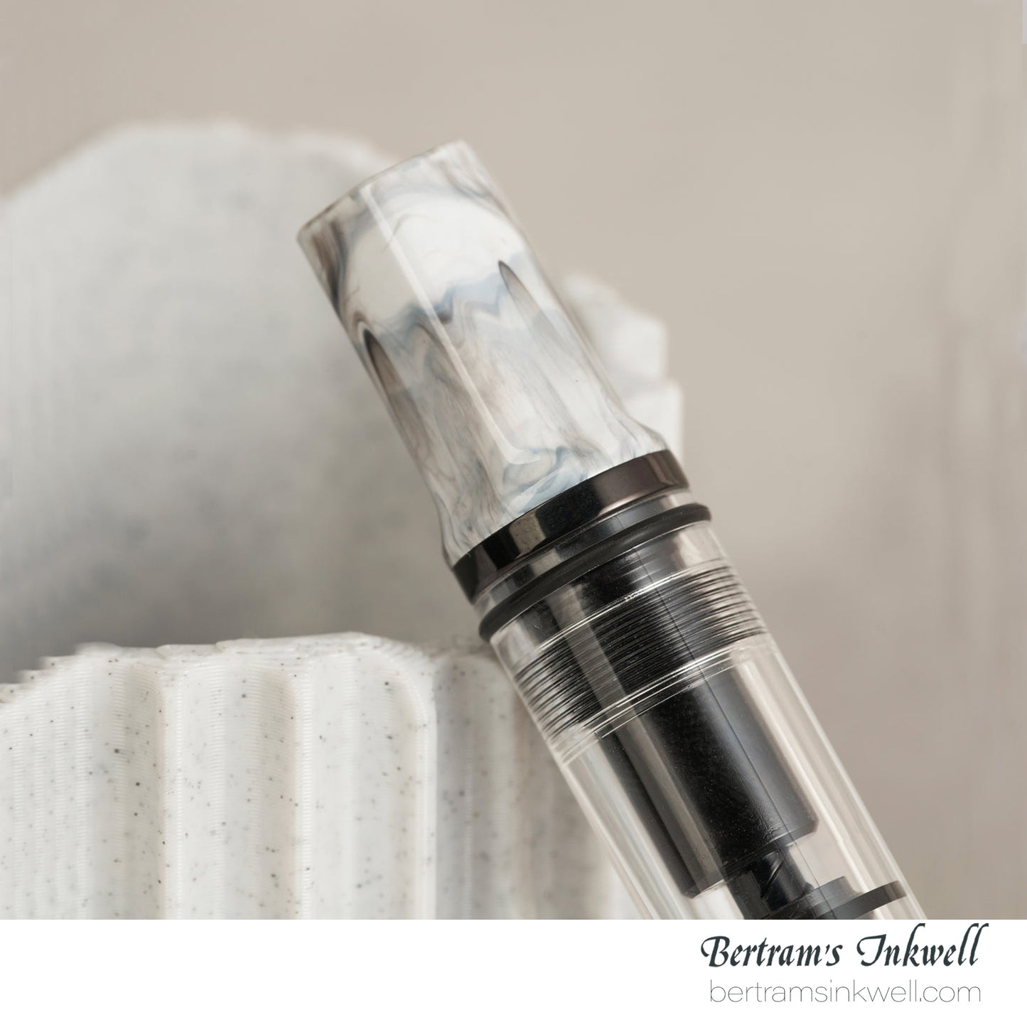 TWSBI Eco Carrara with Onyx Fountain Pen