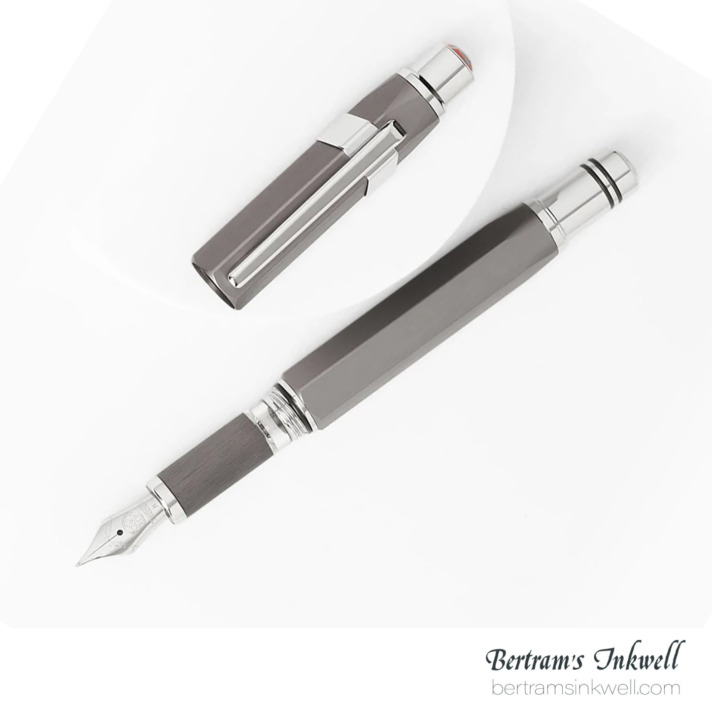 TWSBI Precision Gun Metal Fountain Pen