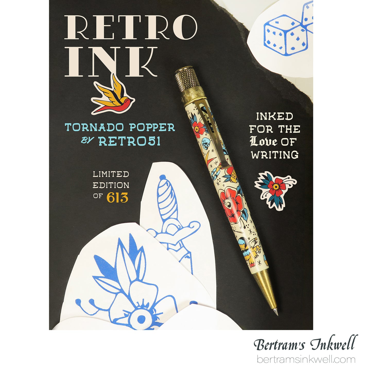 Retro 51 Tornado Popper™ - Retro Ink Rollerball Limited Edition