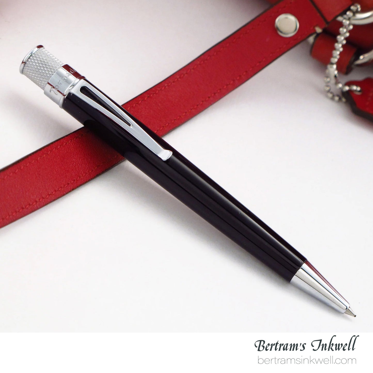 Retro 51 Tornado™ Classic Lacquer - Black Rollerball