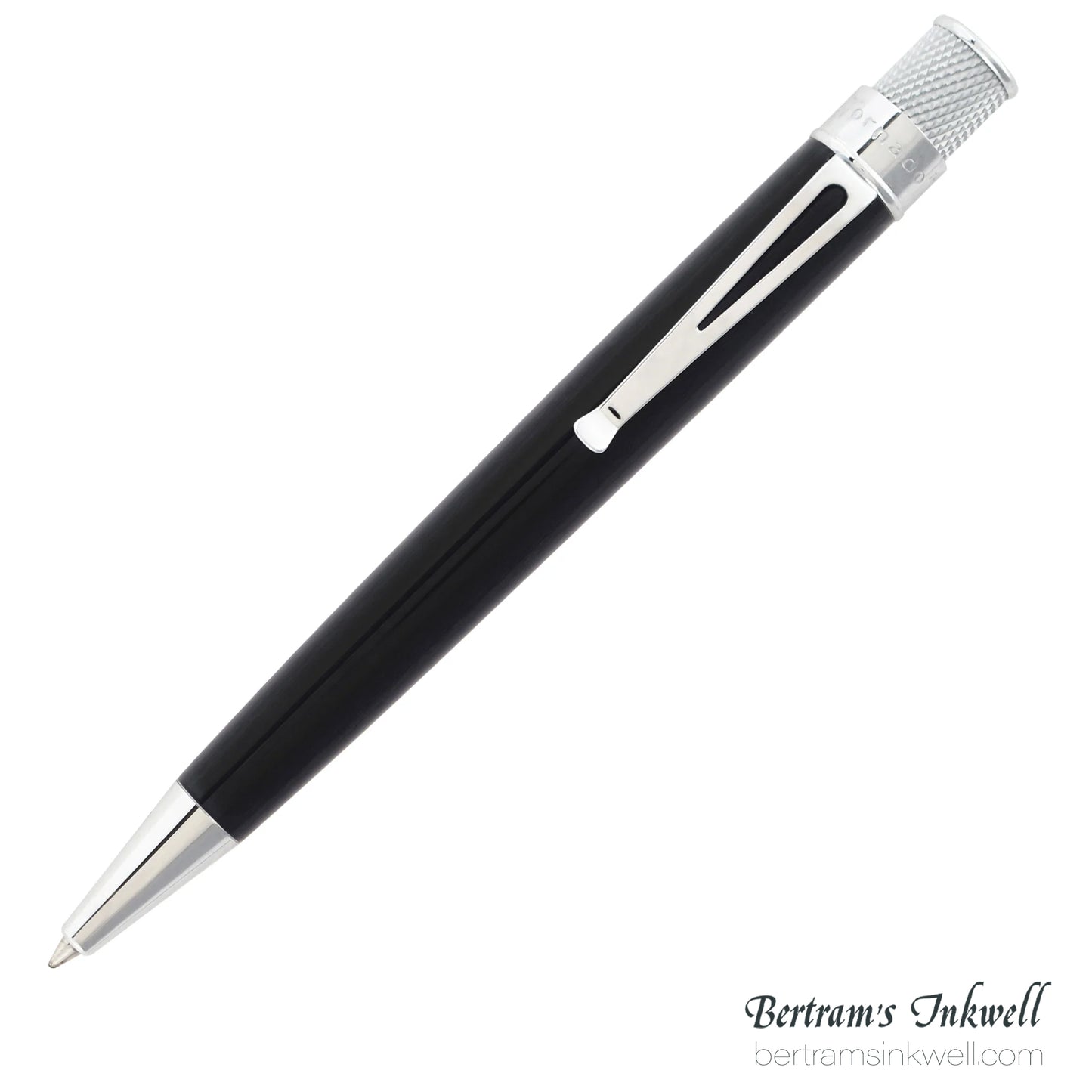 Retro 51 Tornado™ Classic Lacquer - Black Rollerball