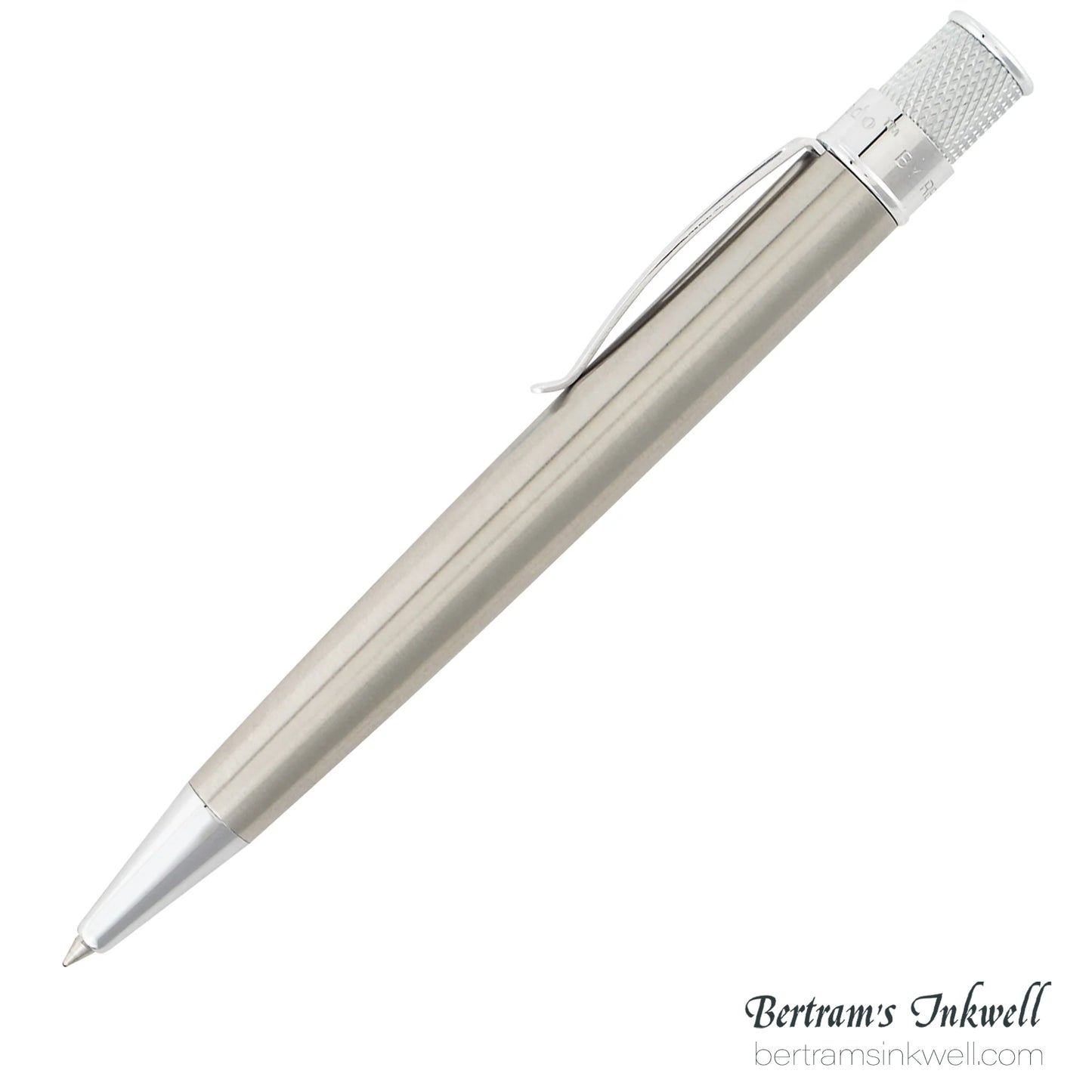 Retro 51 Tornado™ Classic Lacquer - Stainless Rollerball